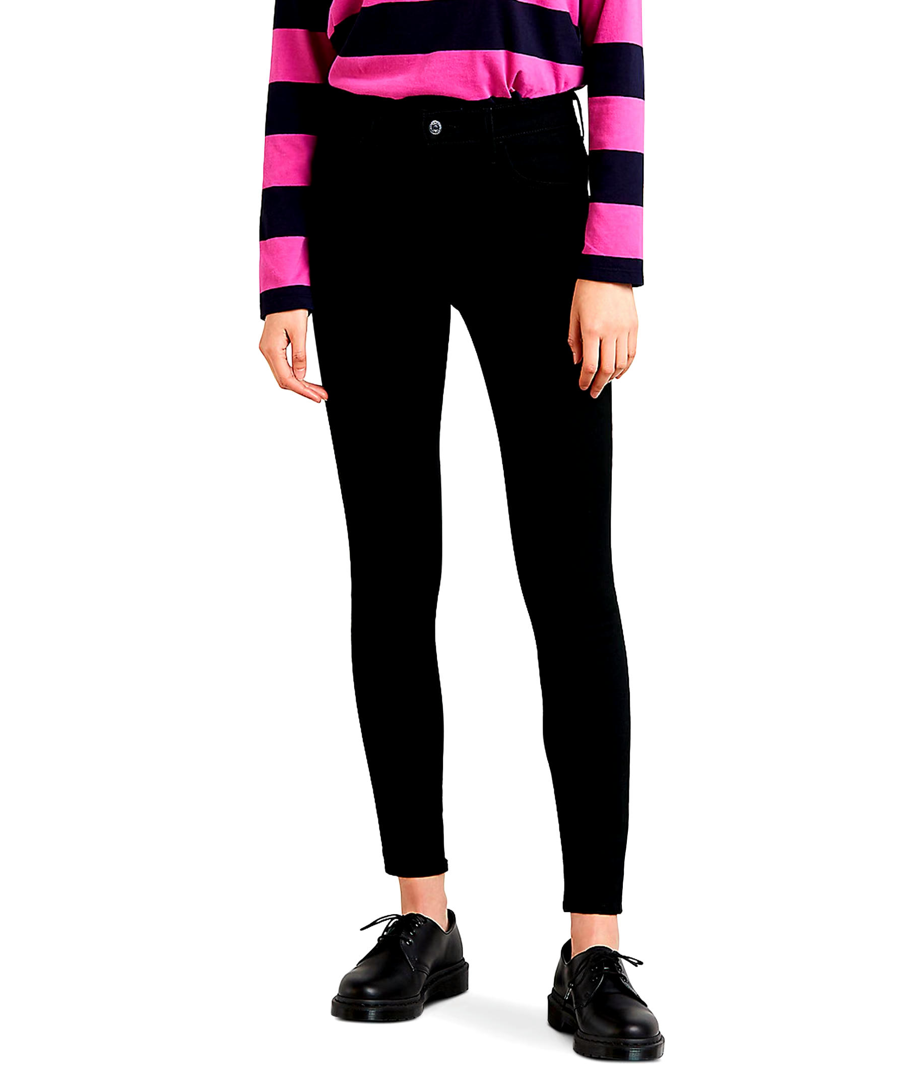 Levi's Women's 720 High Rise Super Skinny Jeans - Blackest Night