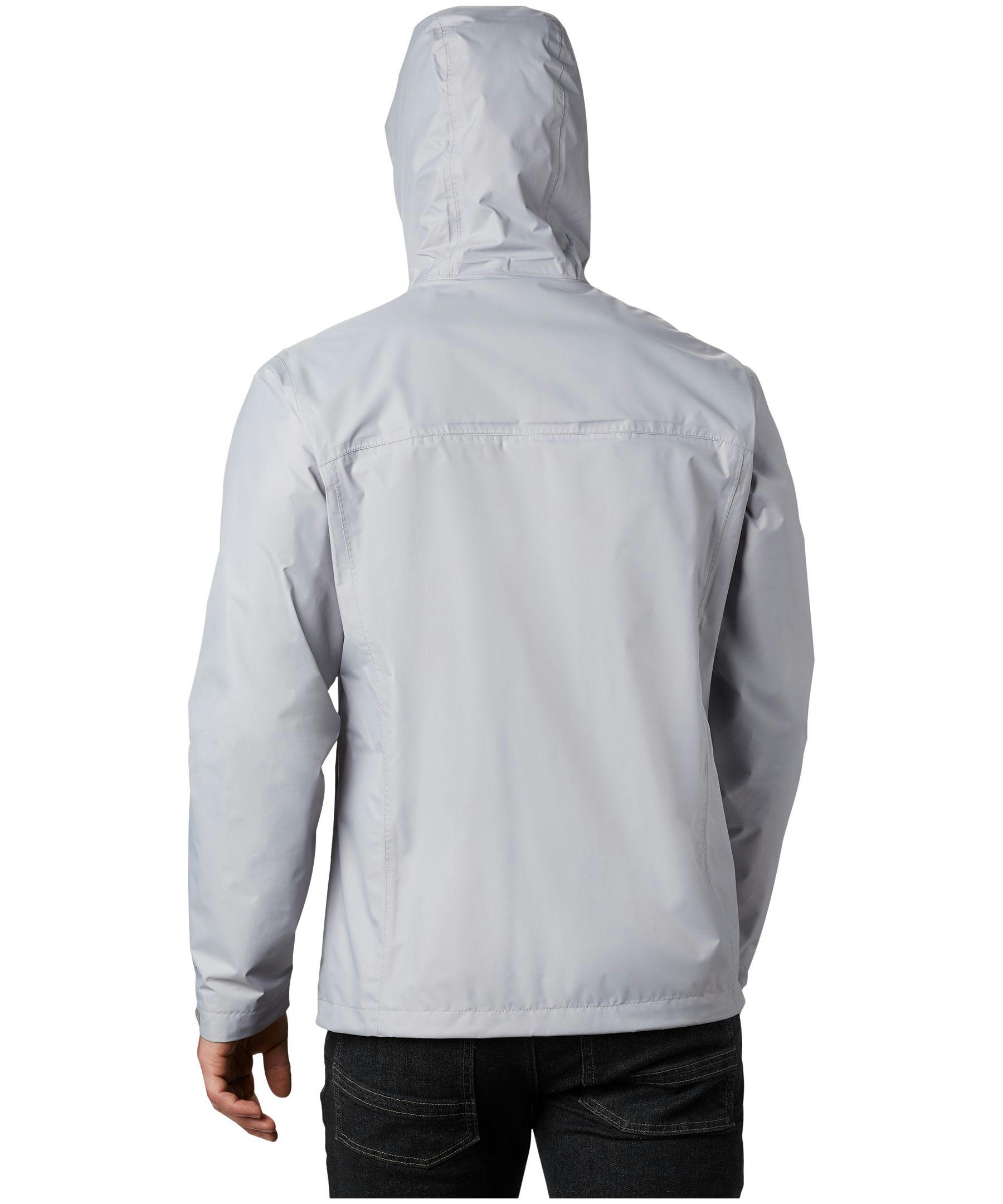 Columbia Men's Watertight II Hooded Rain Jacket, Waterproof, Breathable, Packable, Hiking