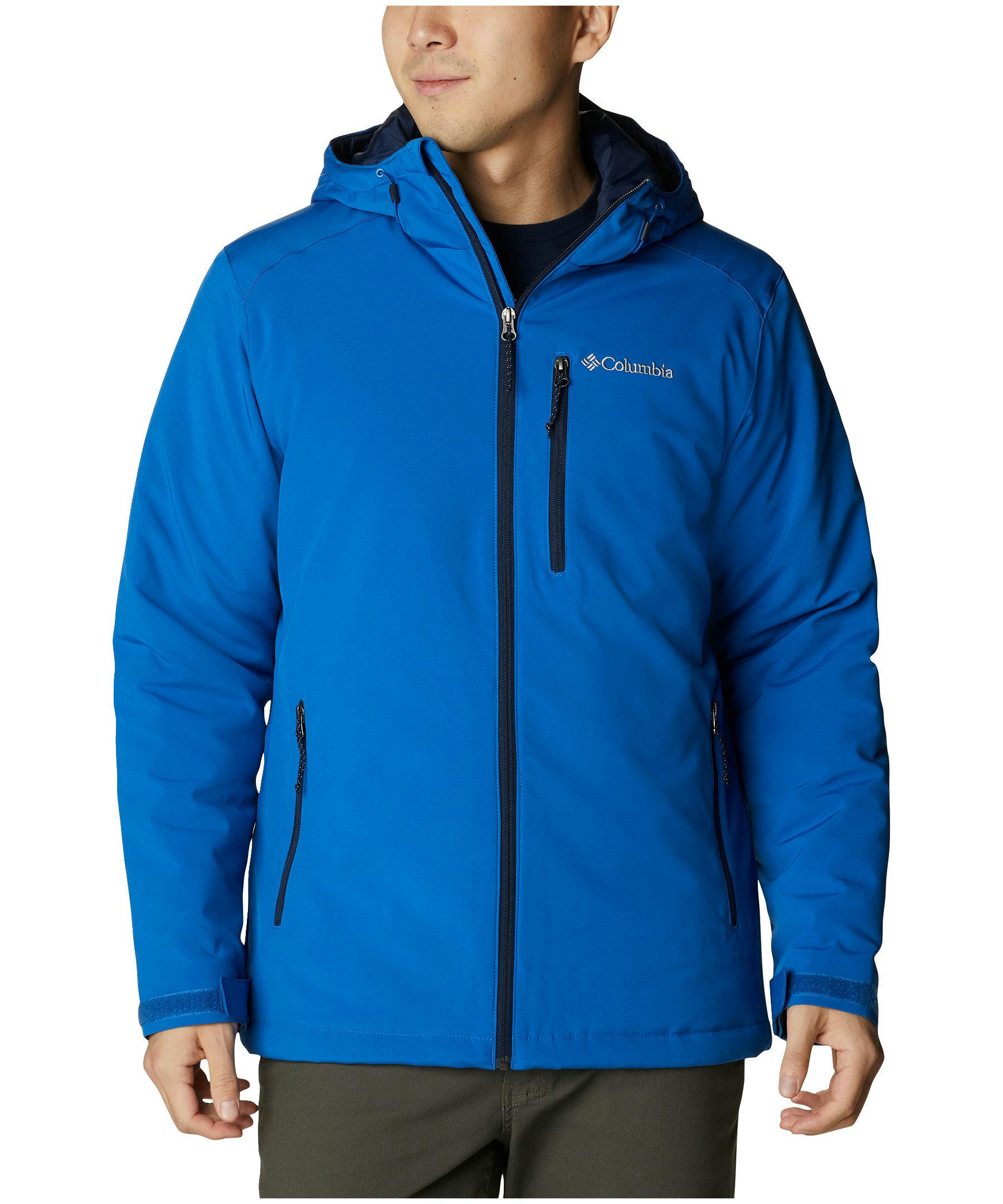 Columbia Men's Gate Racer Water Resistant Hooded Insulated Softshell Jacket