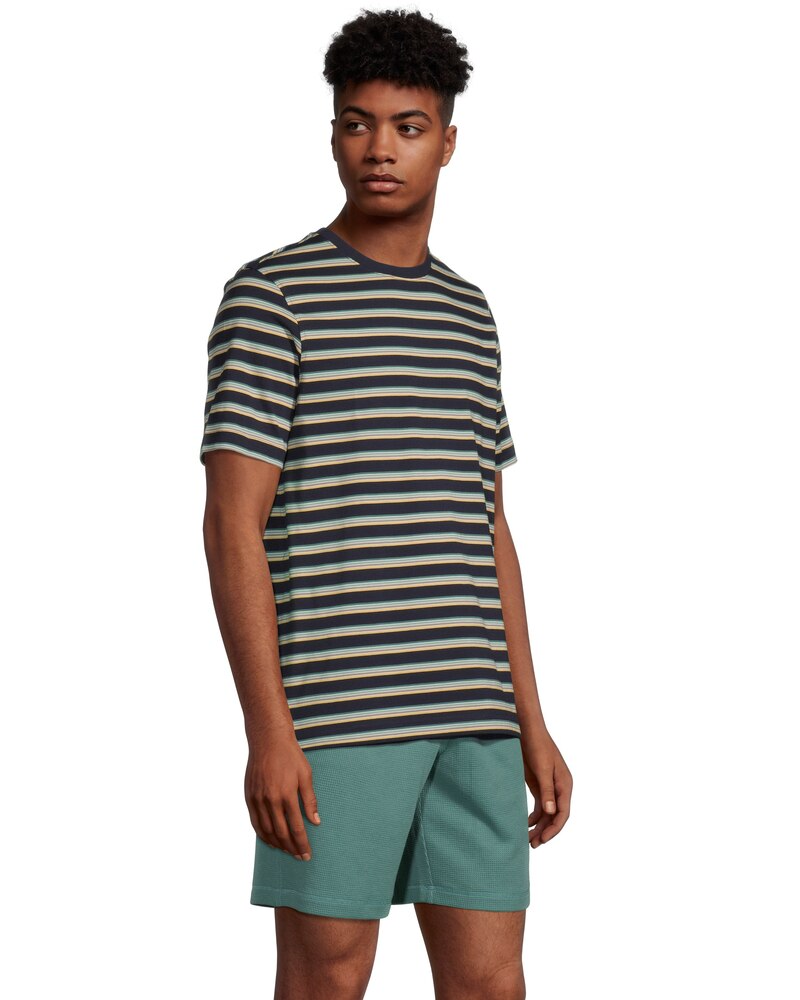 Men's 2 Piece Waffle T Shirt and Short Set