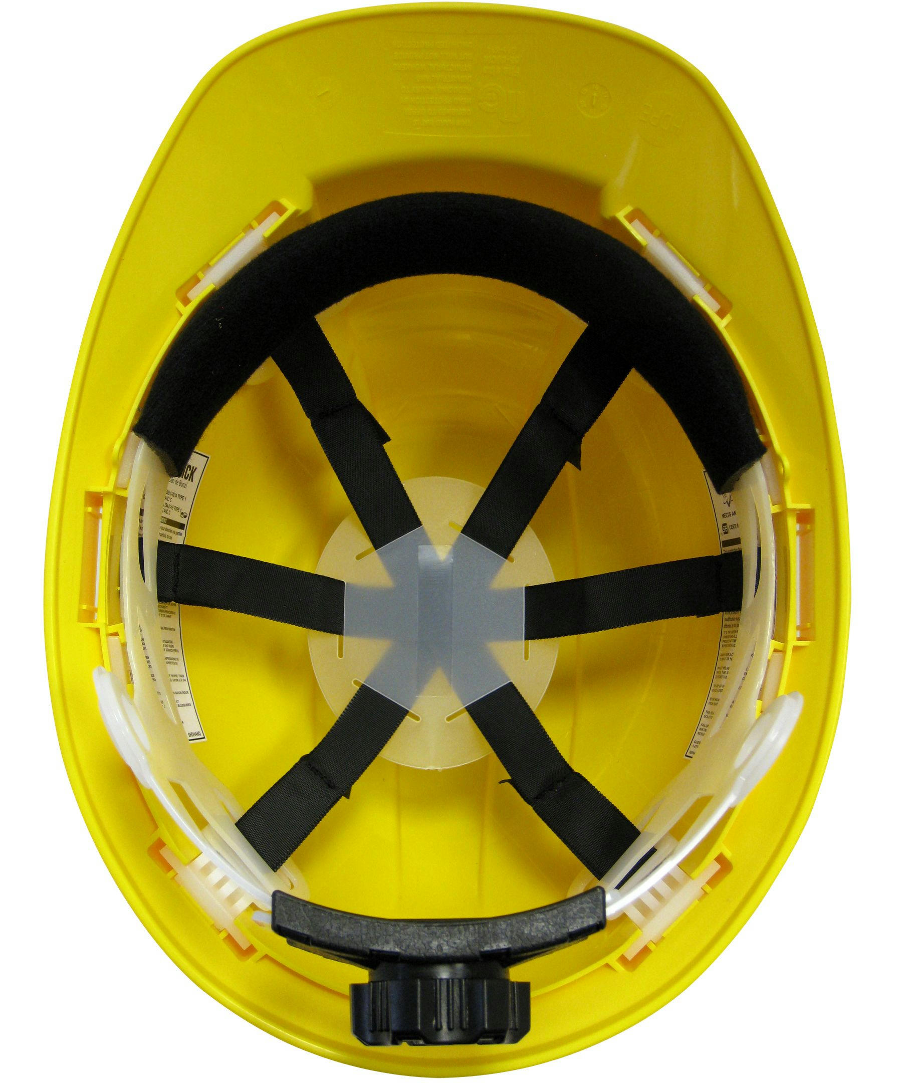 Workhorse Unisex CSA Type 1 Hard Hat – Yellow