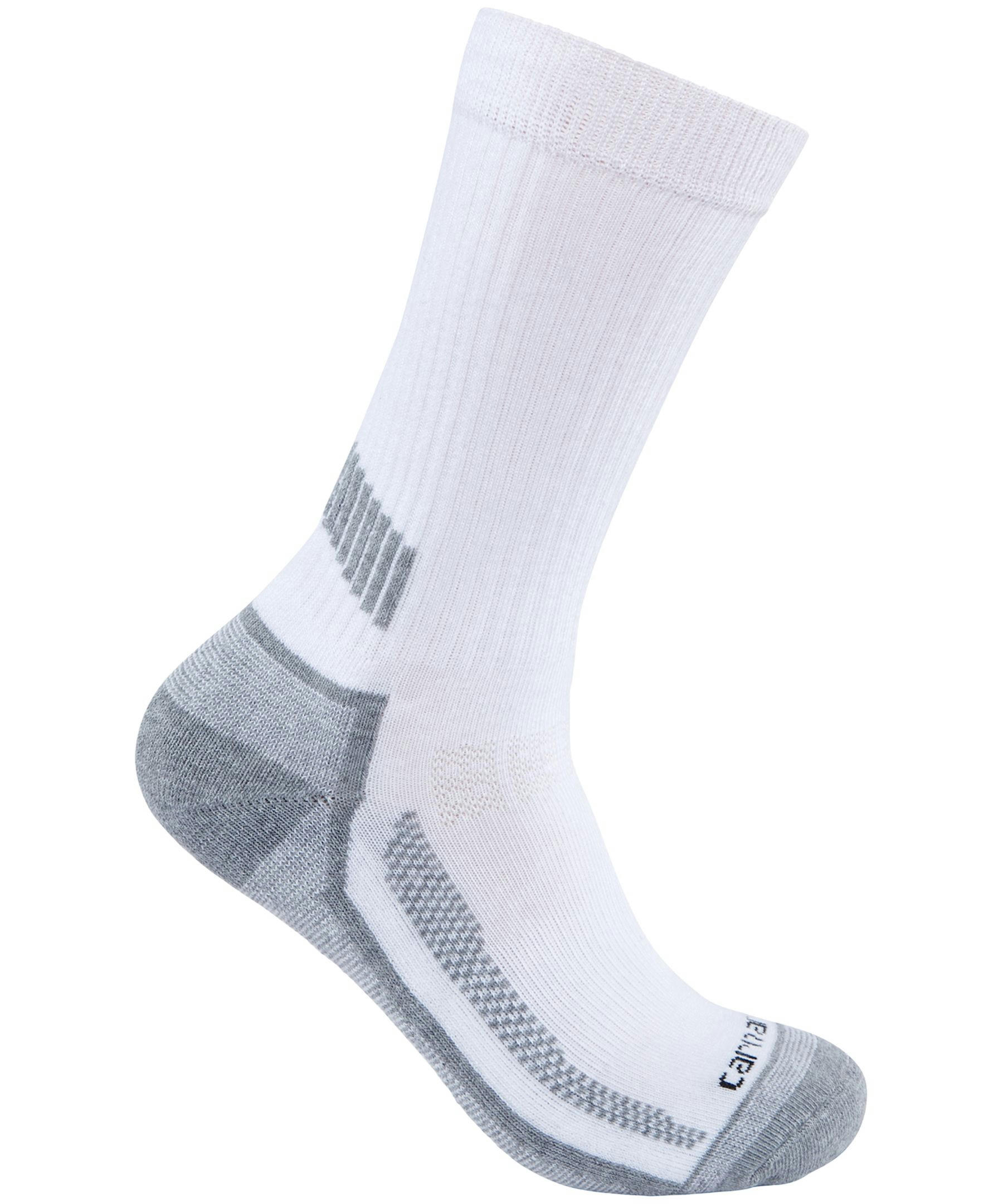 Carhartt Men's Force Midweight Crew Work Socks - 3-Pack