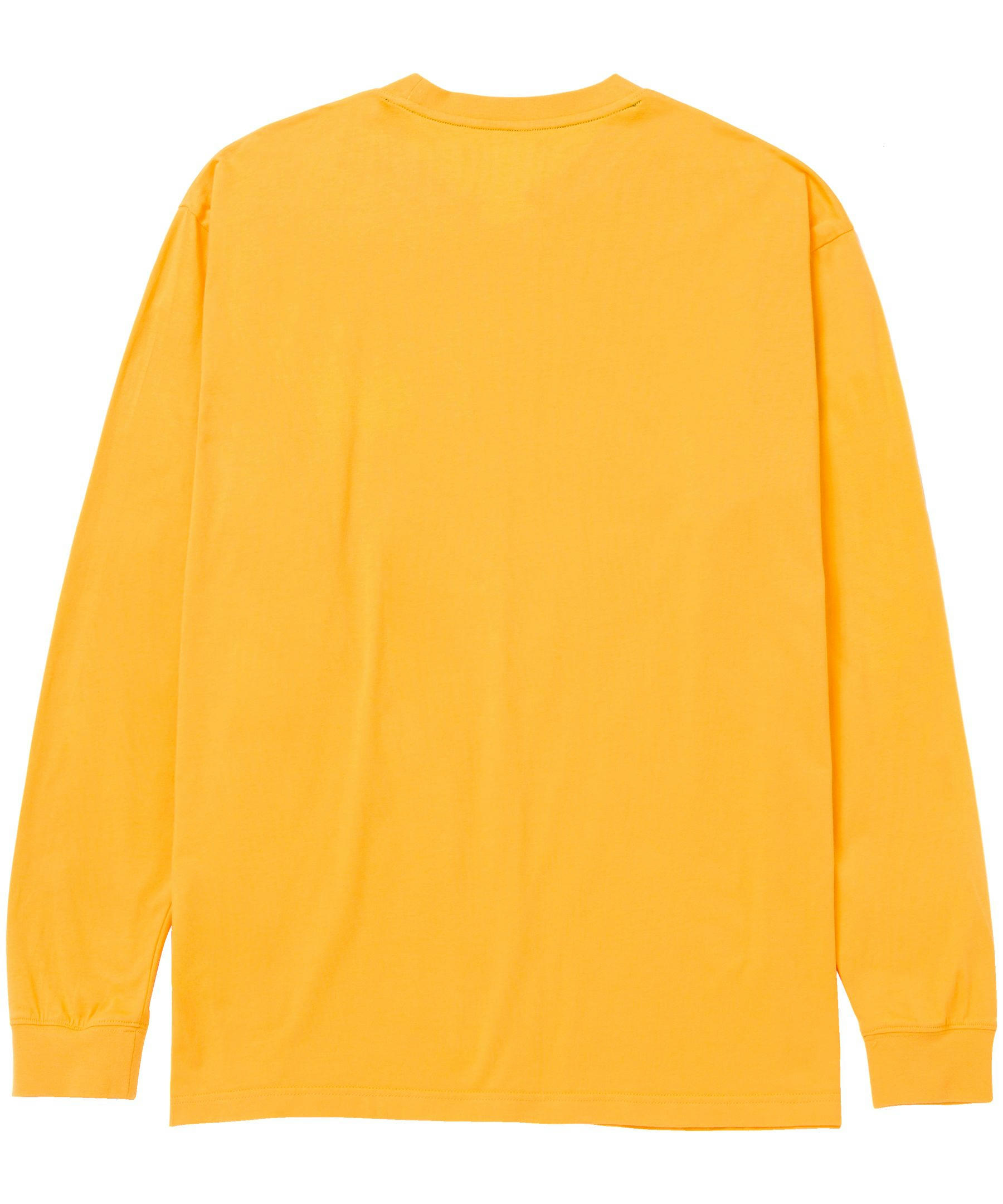 CAT Trademark Banner Long Sleeve Cotton T Shirt