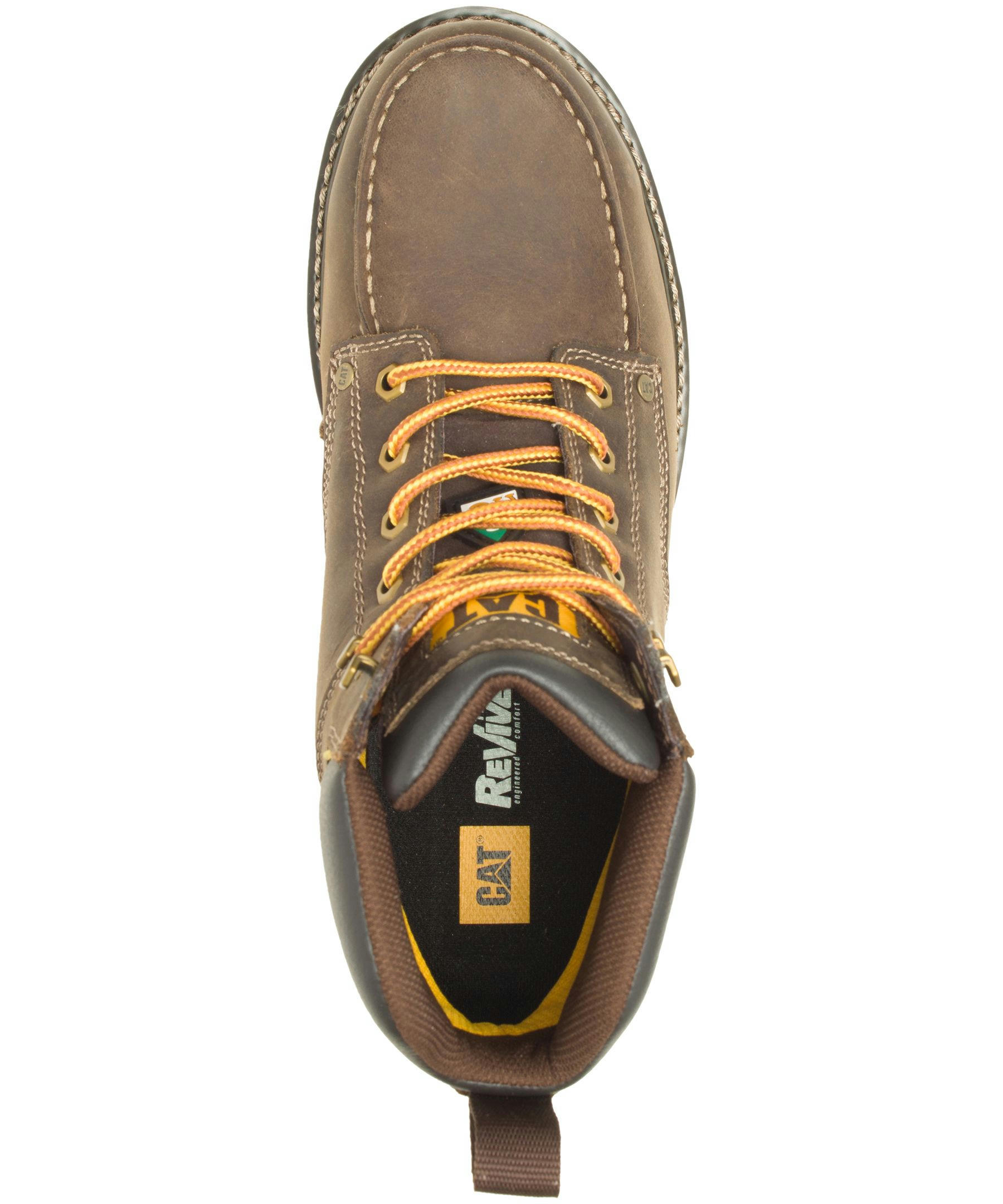 CAT Men's Clibrate 6 Inch Steel Toe Steel Plate Work Boot