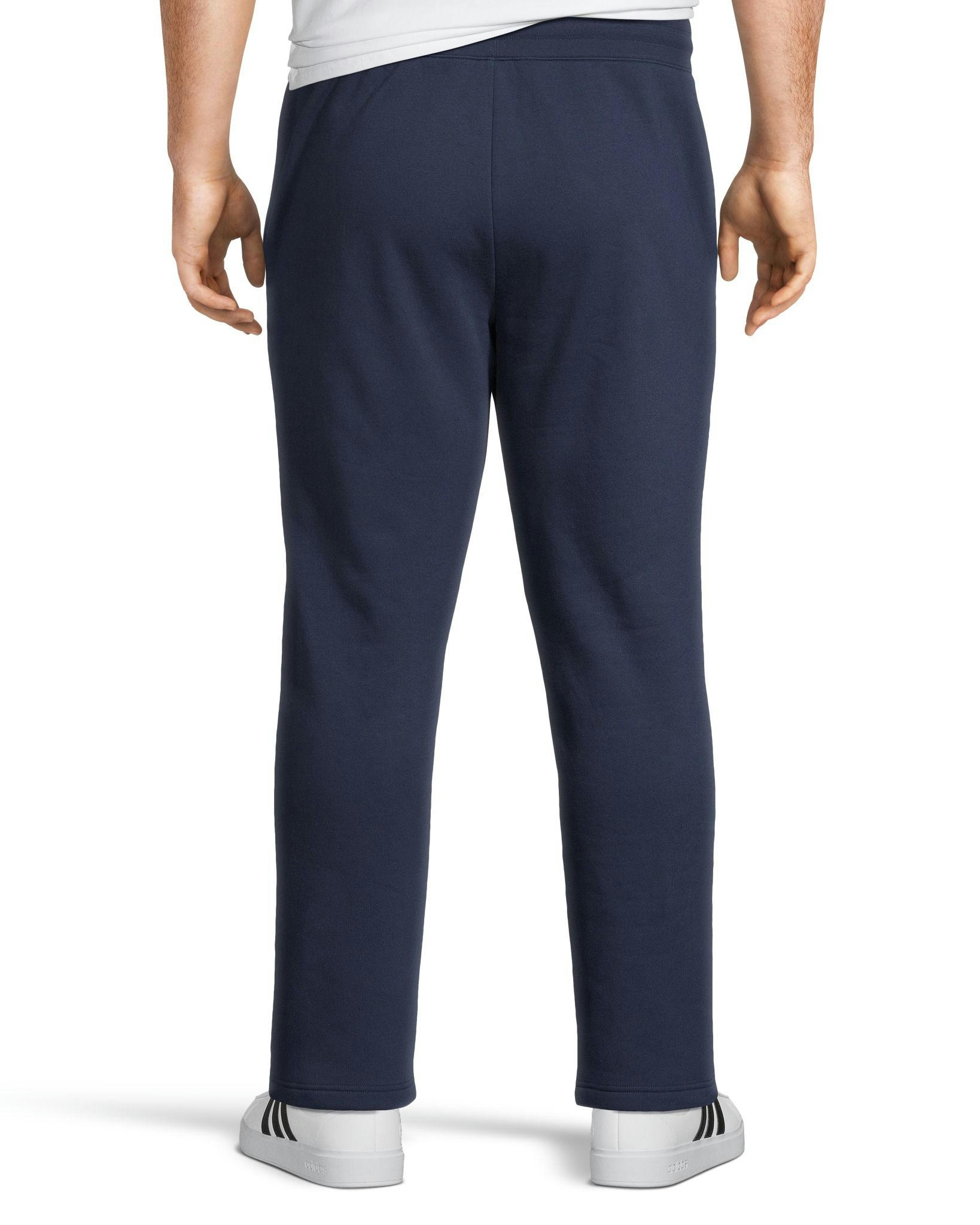 Denver Hayes Men's Non-Cuffed Hem Soft Fleece Sweatpants