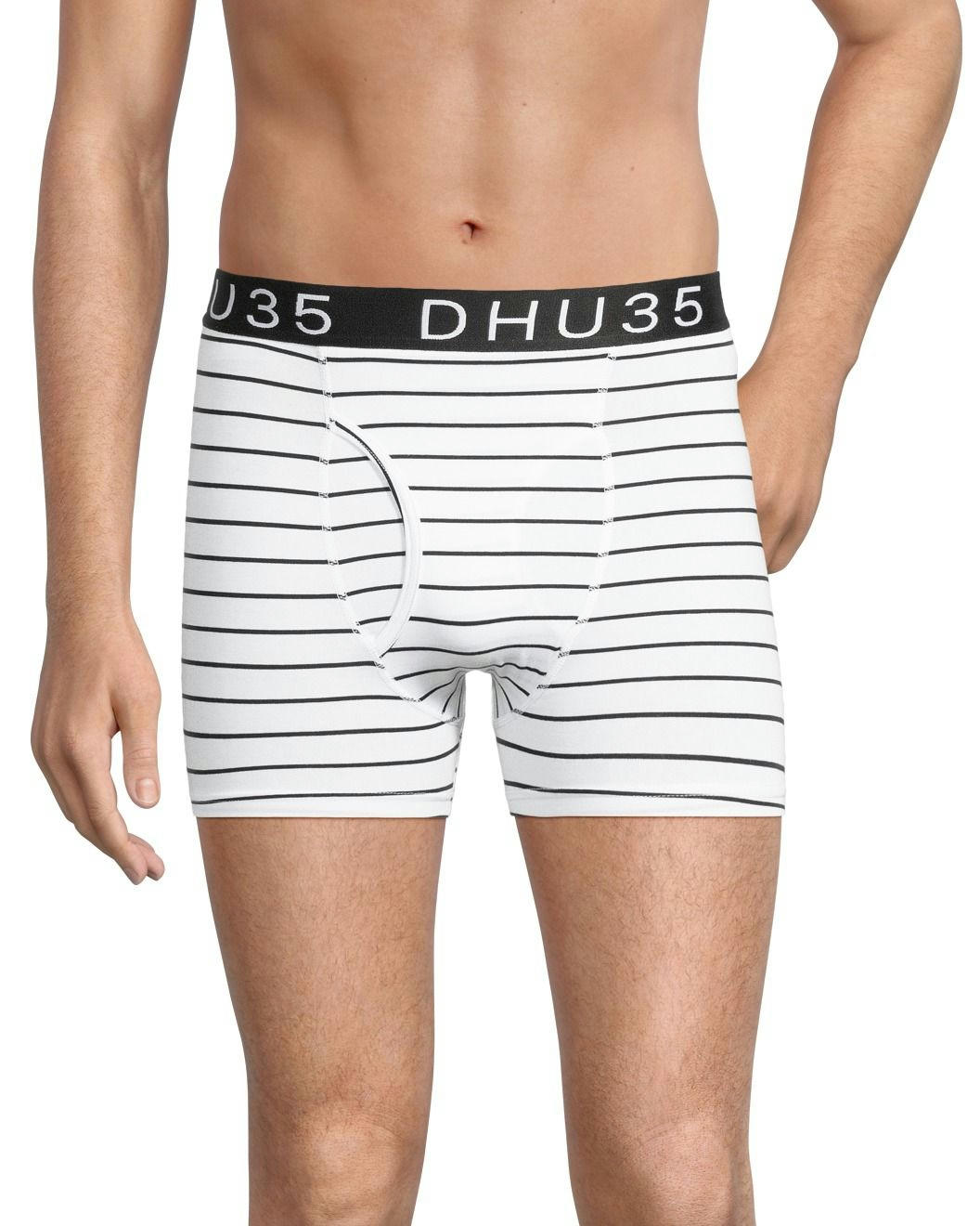 Denver Hayes Men's Fashion Elastic Single Cotton Modal Boxer Briefs