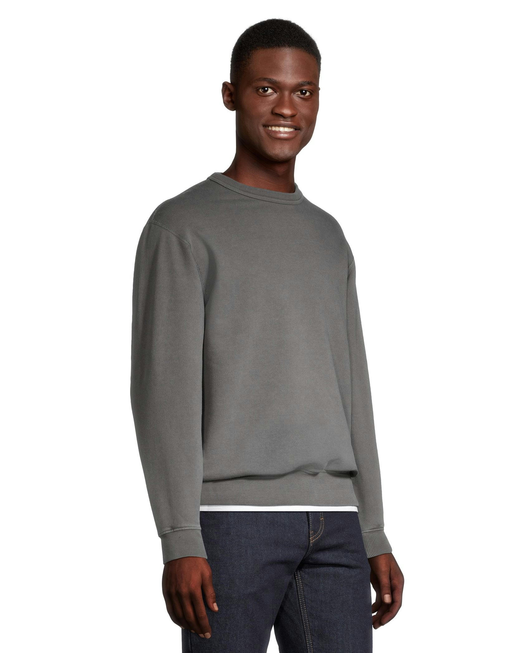 WindRiver Men's Original Fleece Cotton Crewneck Sweatshirt