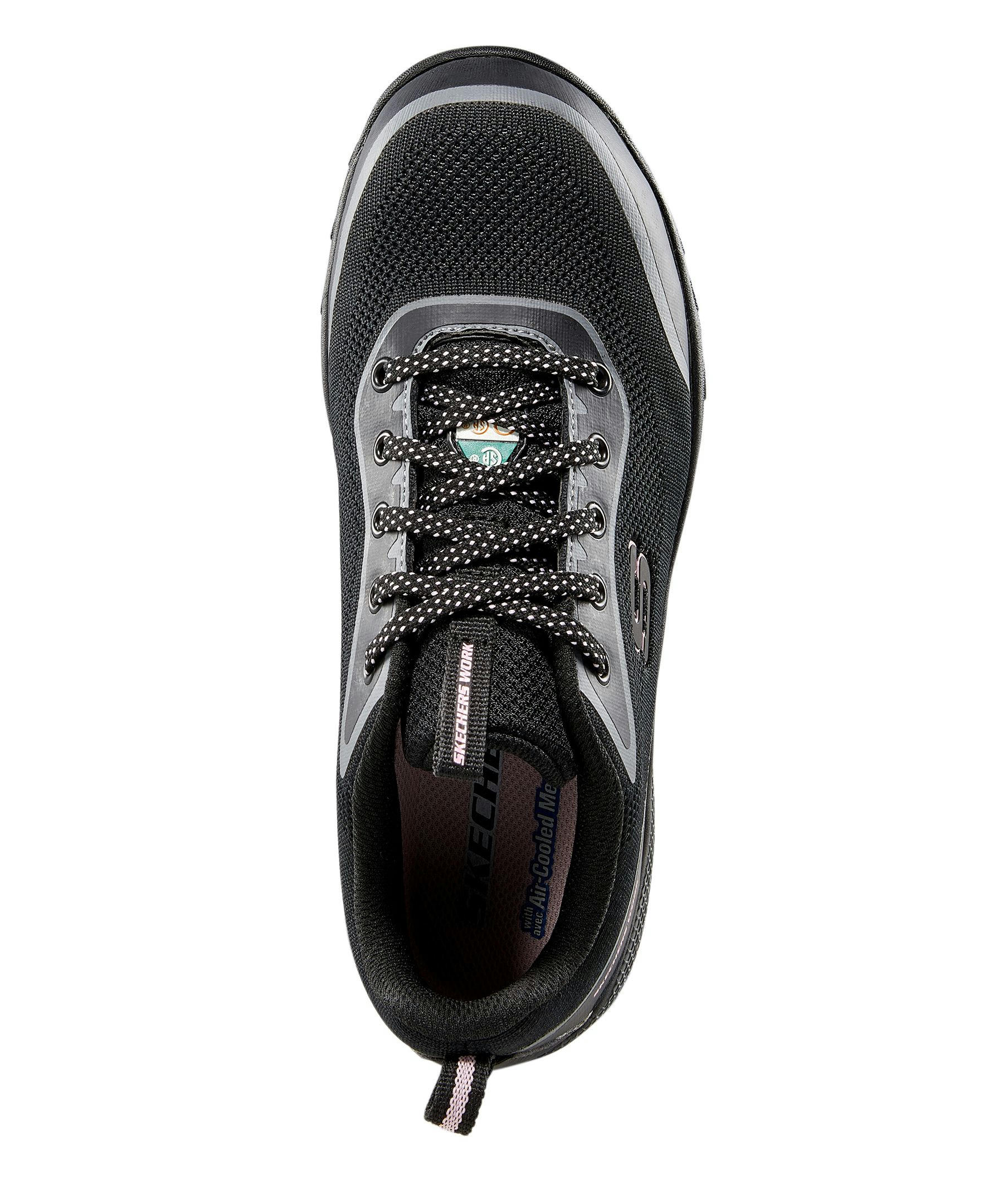 Skechers Work Women's Steel Toe Steel Plate Work Athletic Safety Shoes