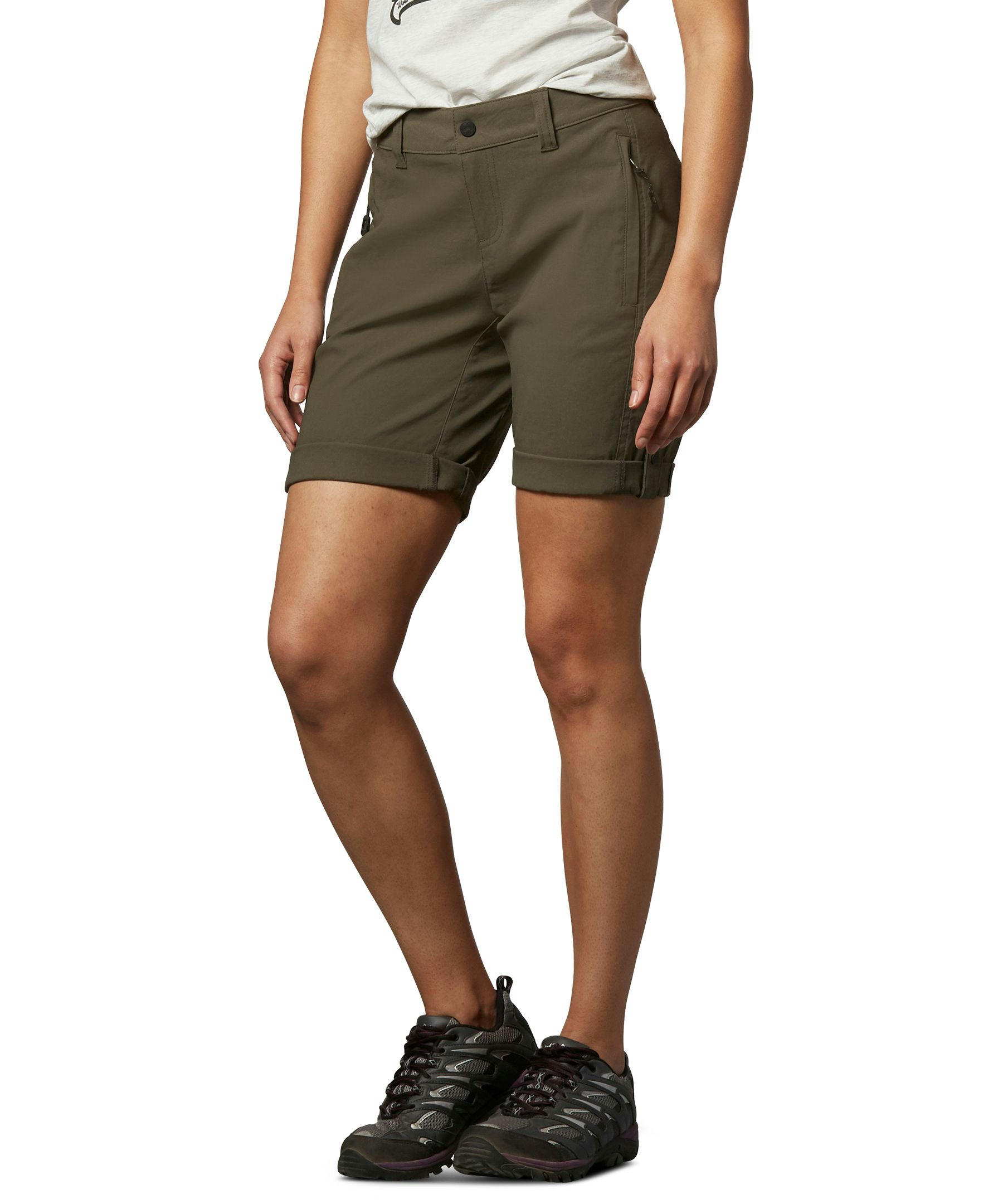 WindRiver Women's Performance Quick Dry Shorts with Zippered Cargo Pockets