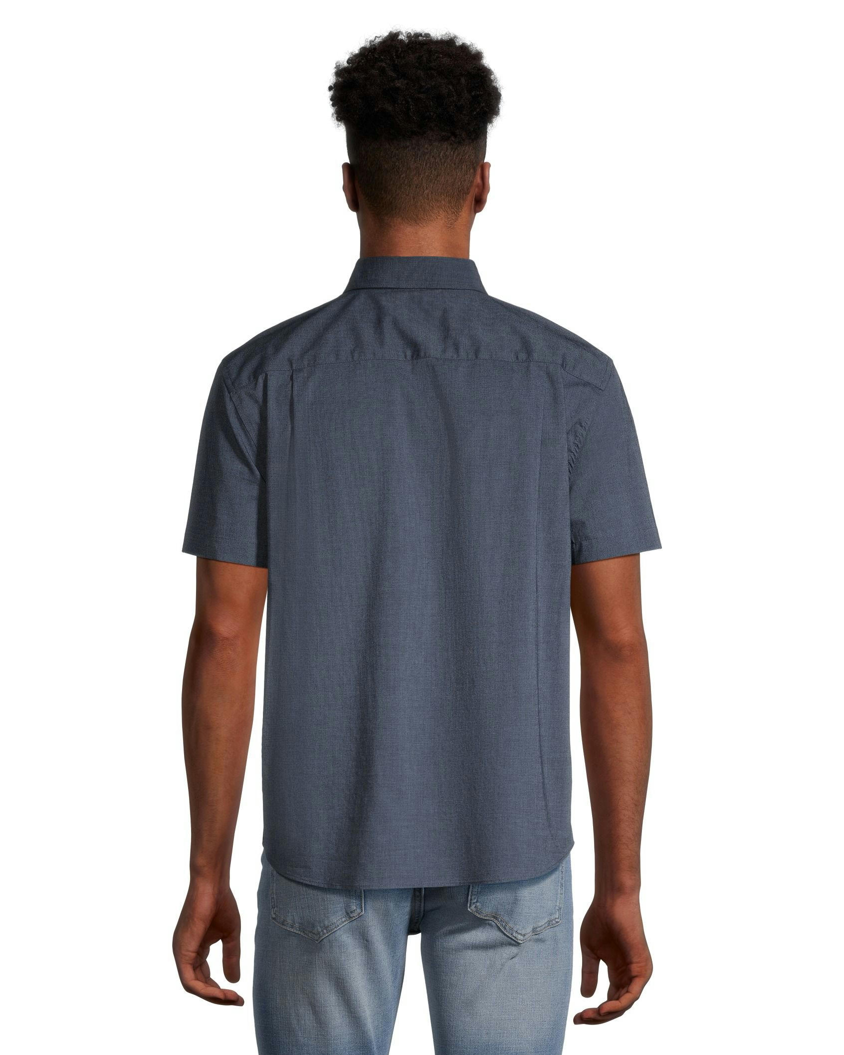 Denver Hayes Men's Premium End on End Modern Fit Shirt