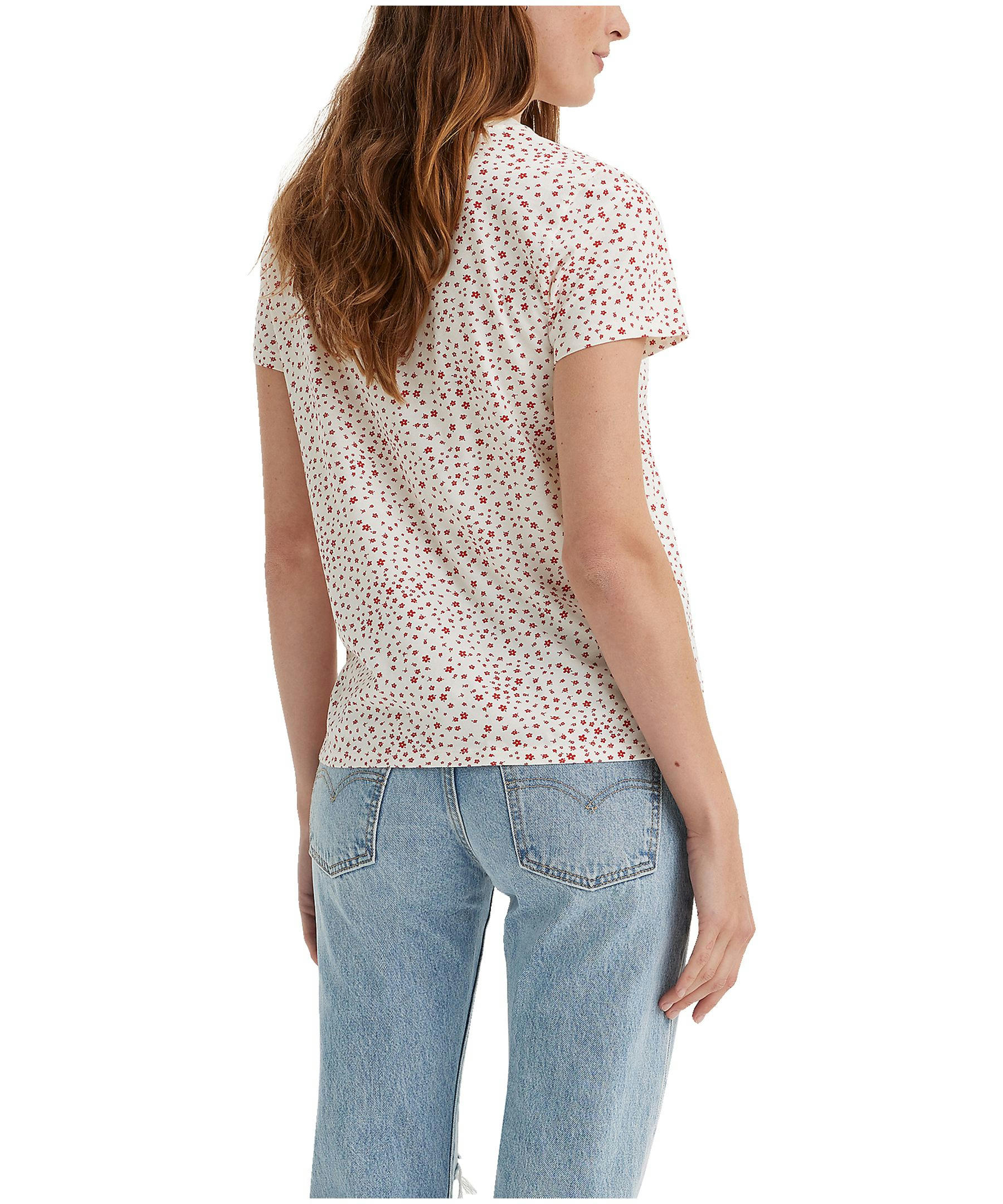 Levi's Women's Graphic The Perfect Tee Crewneck T Shirt