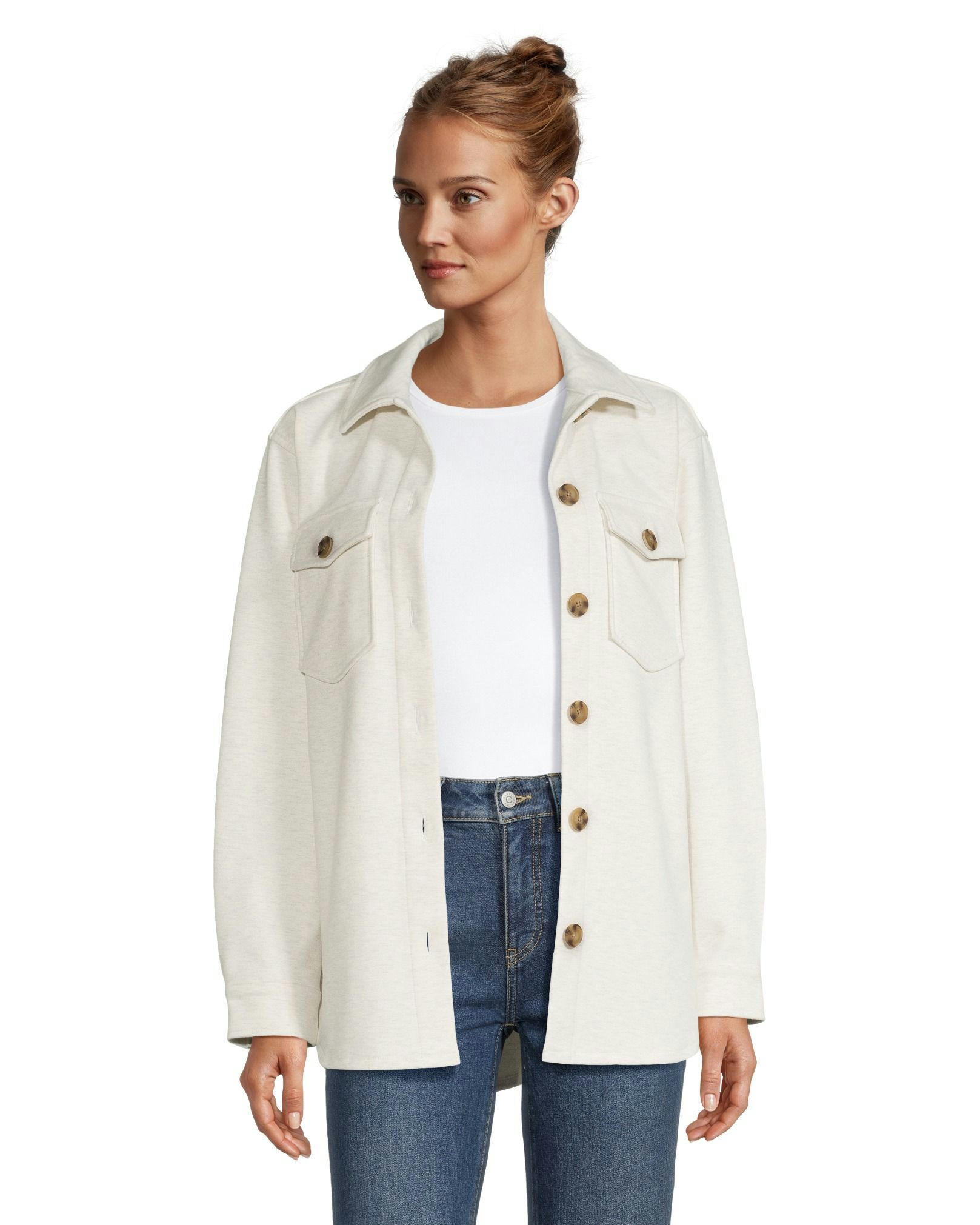 Denver Hayes Women's Knit Spring Shacket