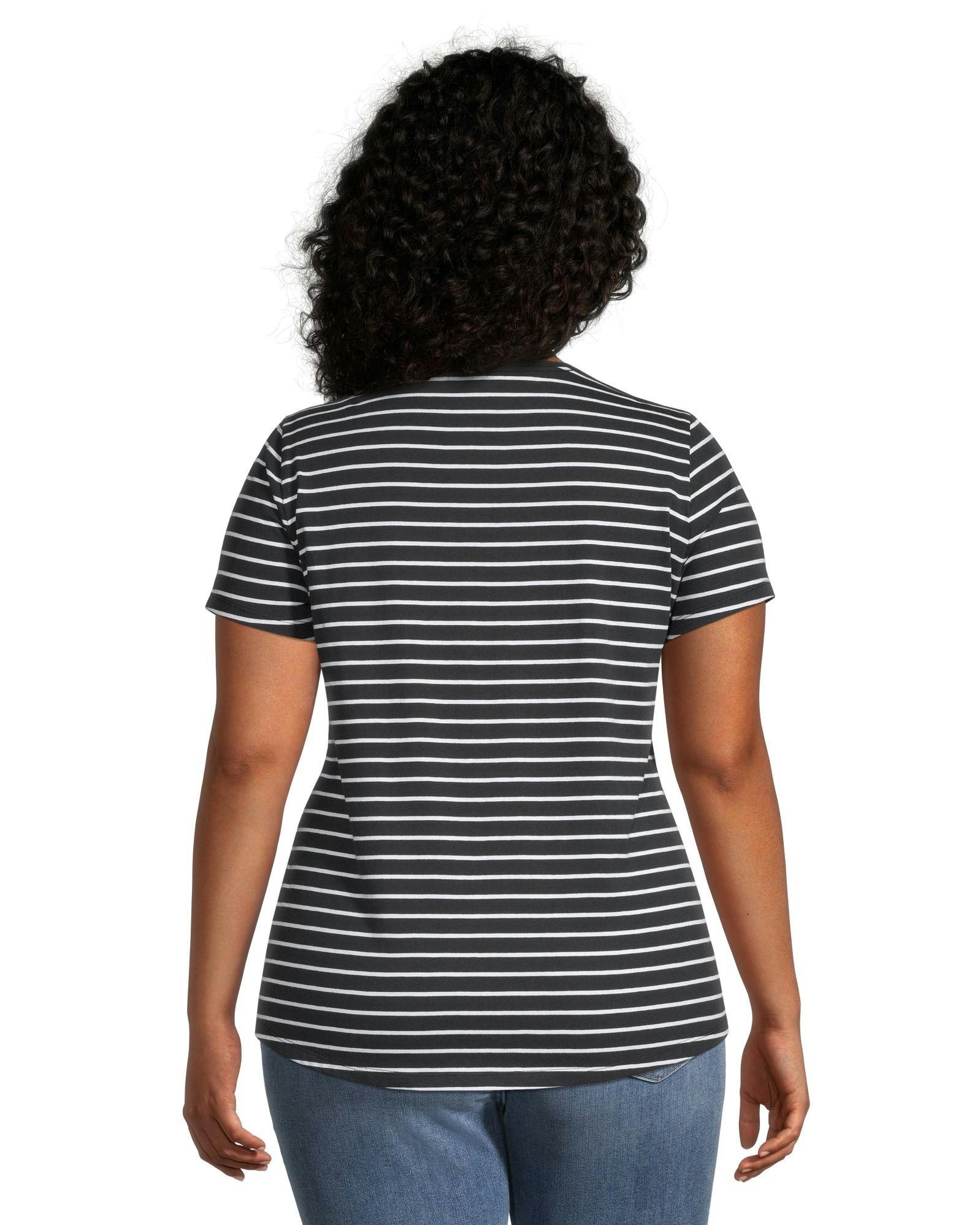 Denver Hayes Women's Semi-Fitted V-Neck T Shirt