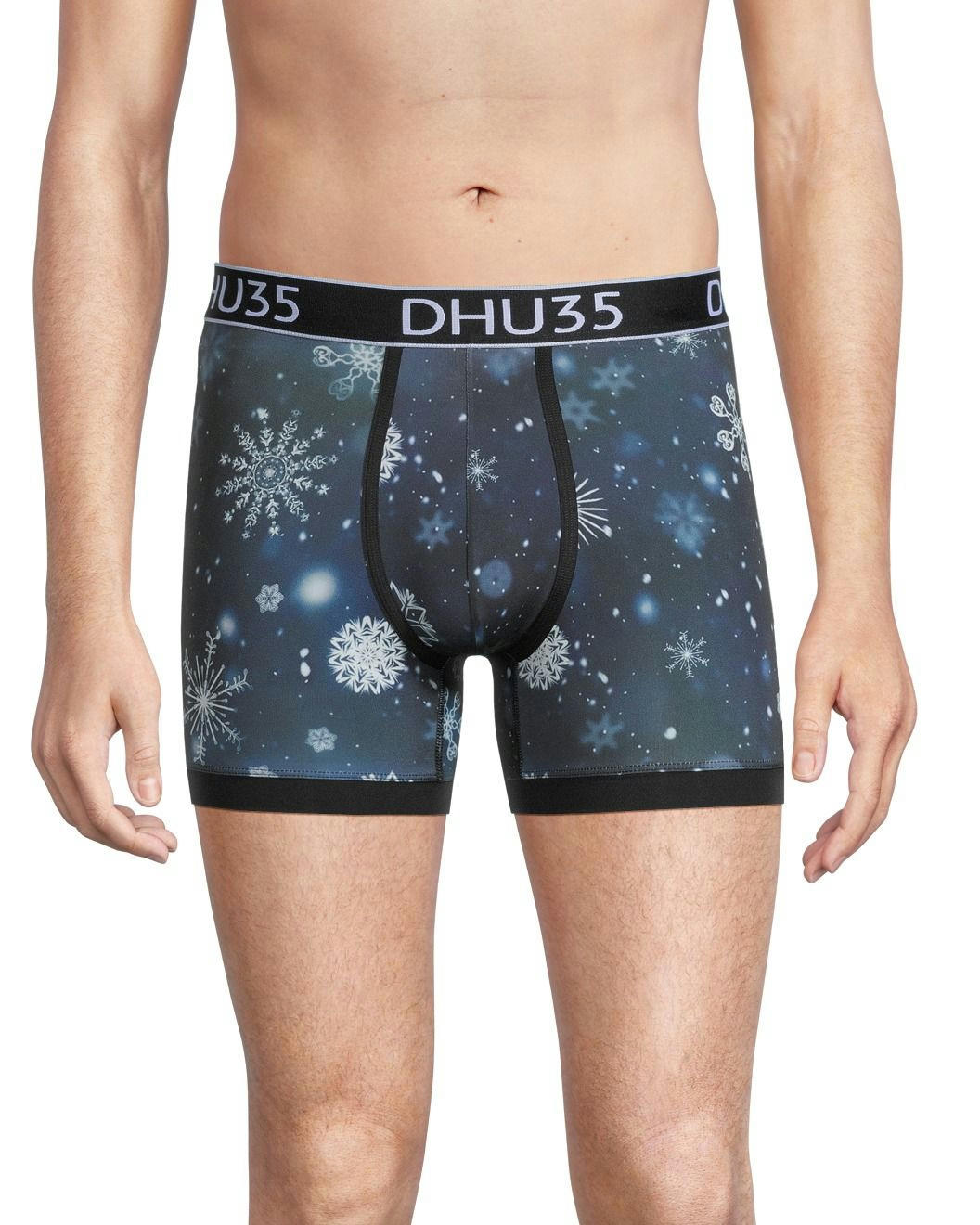 Denver Hayes Men's 3 Pack X-Mas Microfibre Boxer Brief Underwear