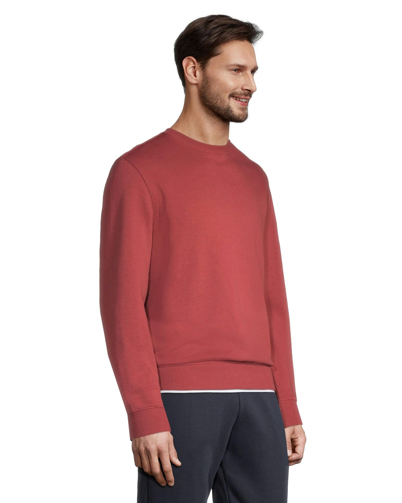 Denver Hayes Men's Basic Fleece Crewneck Sweatshirt