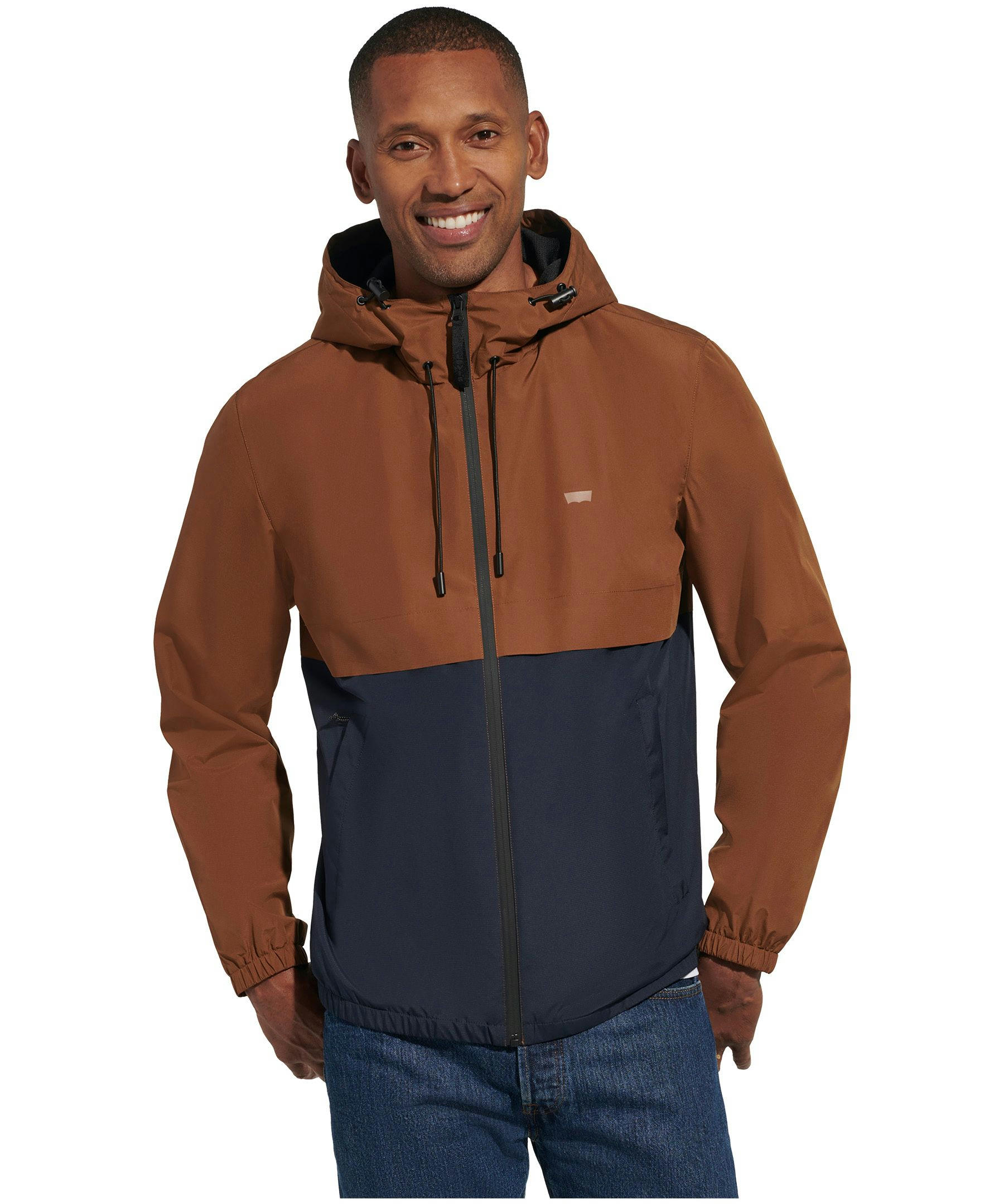 Levi's Men's Lightweight Water Resistant Rain Windbreaker
