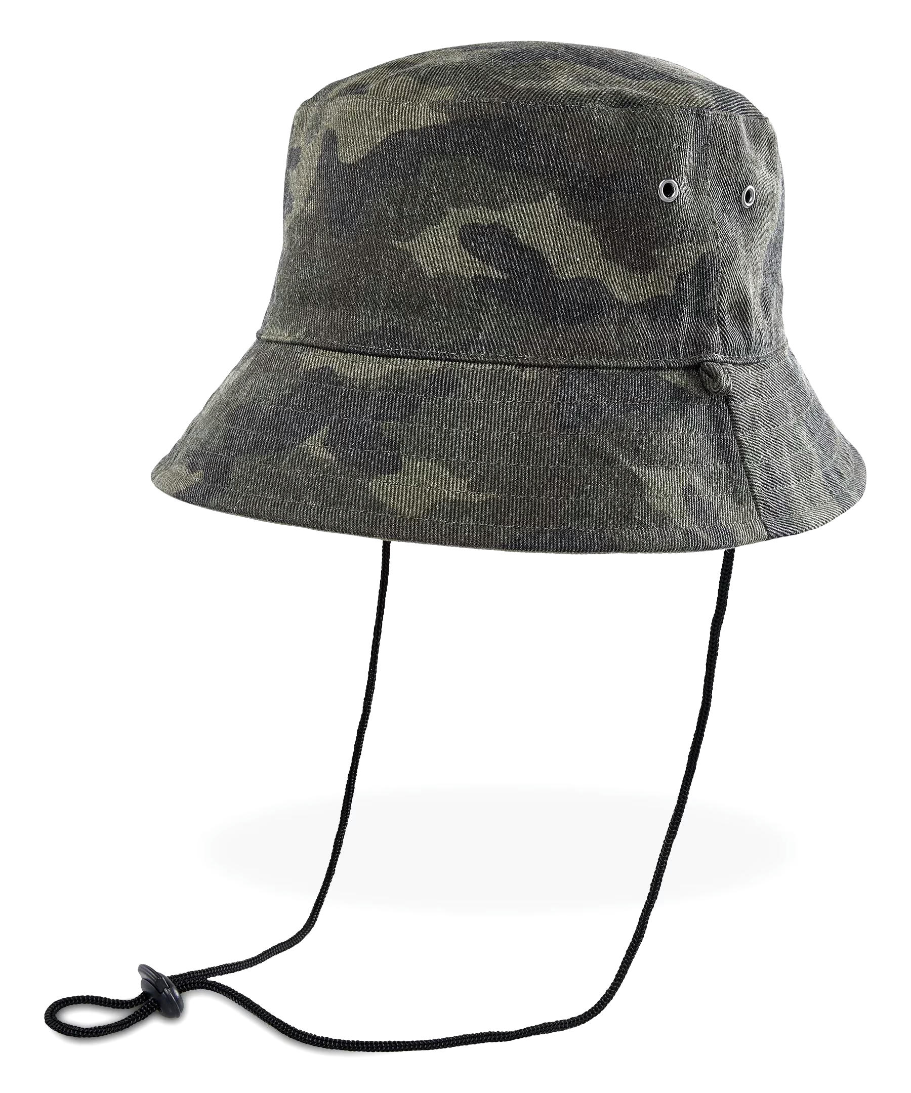 WindRiver Reversible Pigment Dyed Cotton Twill Bucket Hat