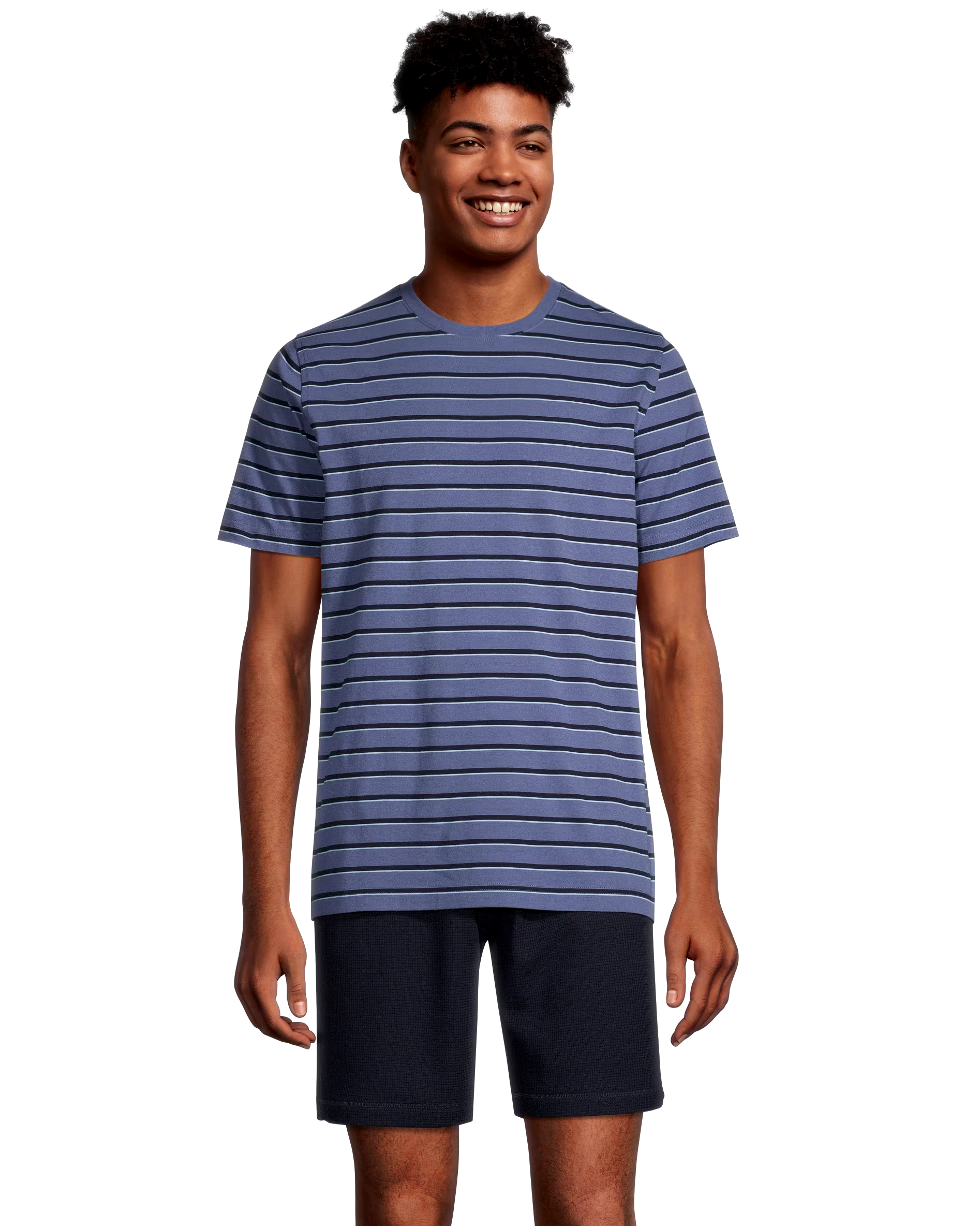 Men's 2 Piece Waffle T Shirt and Short Set