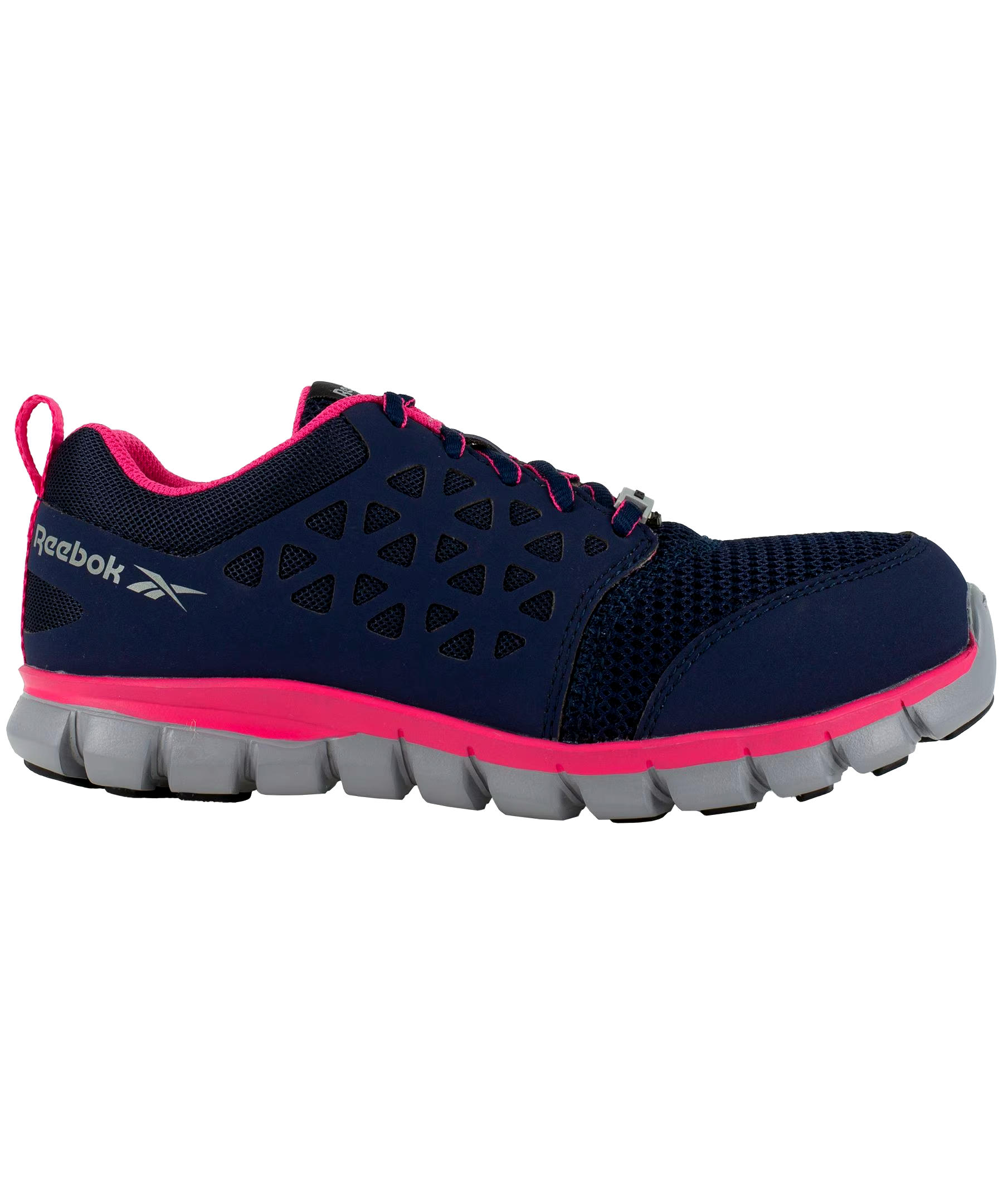 Reebok Women's Sublite Cushion Composite Toe Composite Plate  Athletic Work Shoe