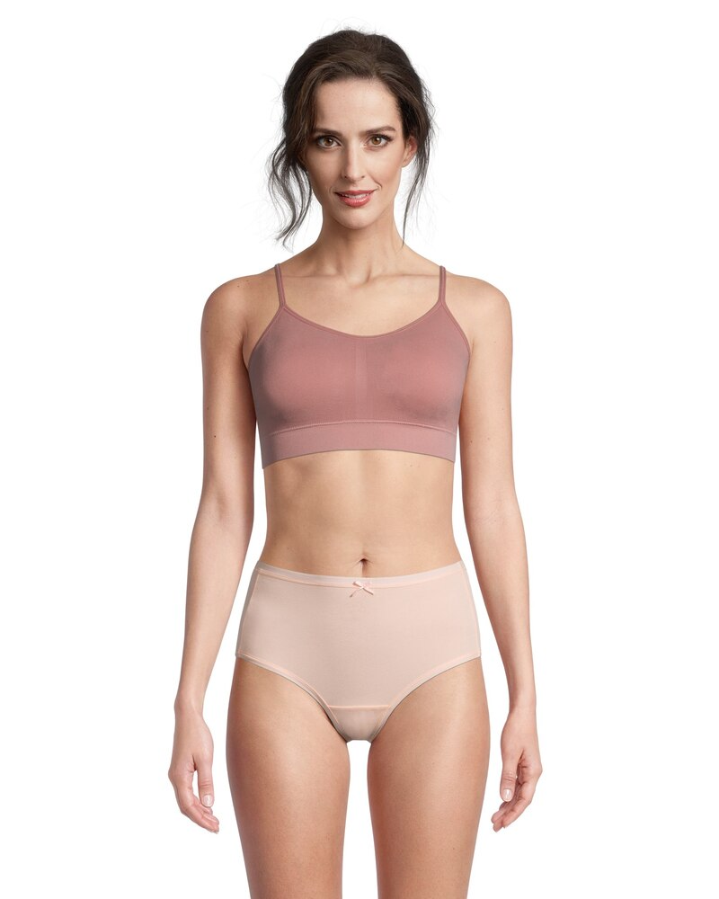 Denver Hayes Women's 2 Pack Perfect Fit Seamless Comfort Bra