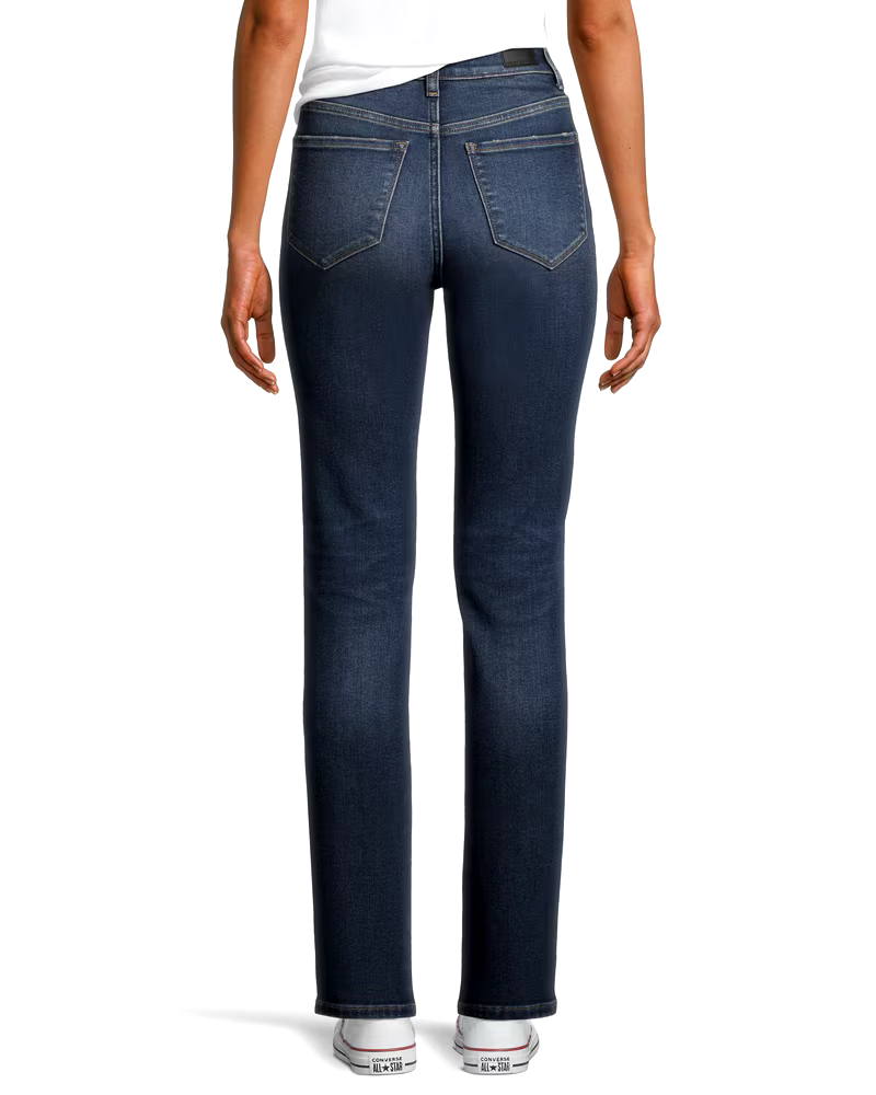 Denver Hayes Women's Slim High Rise Straight Jeans