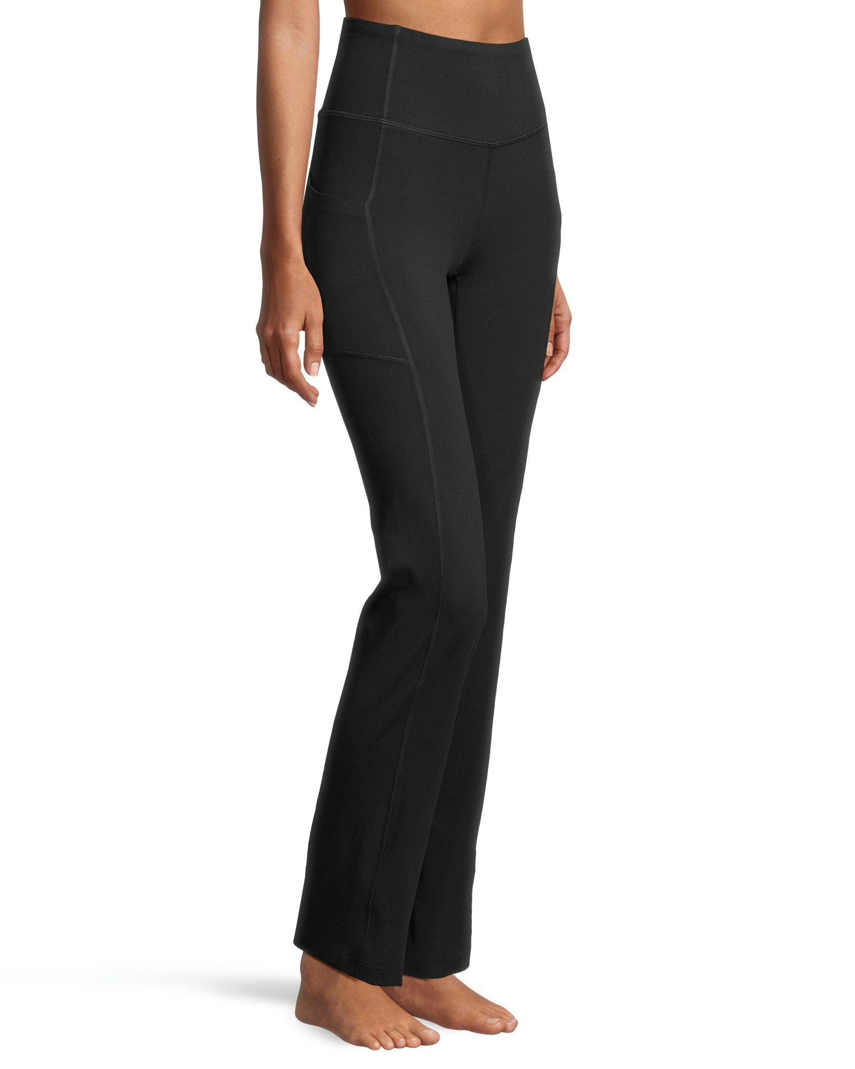 Shambhala Women's Live-In Comfort FreshTech Comfort Dry Mid Rise Straight Leg Pants