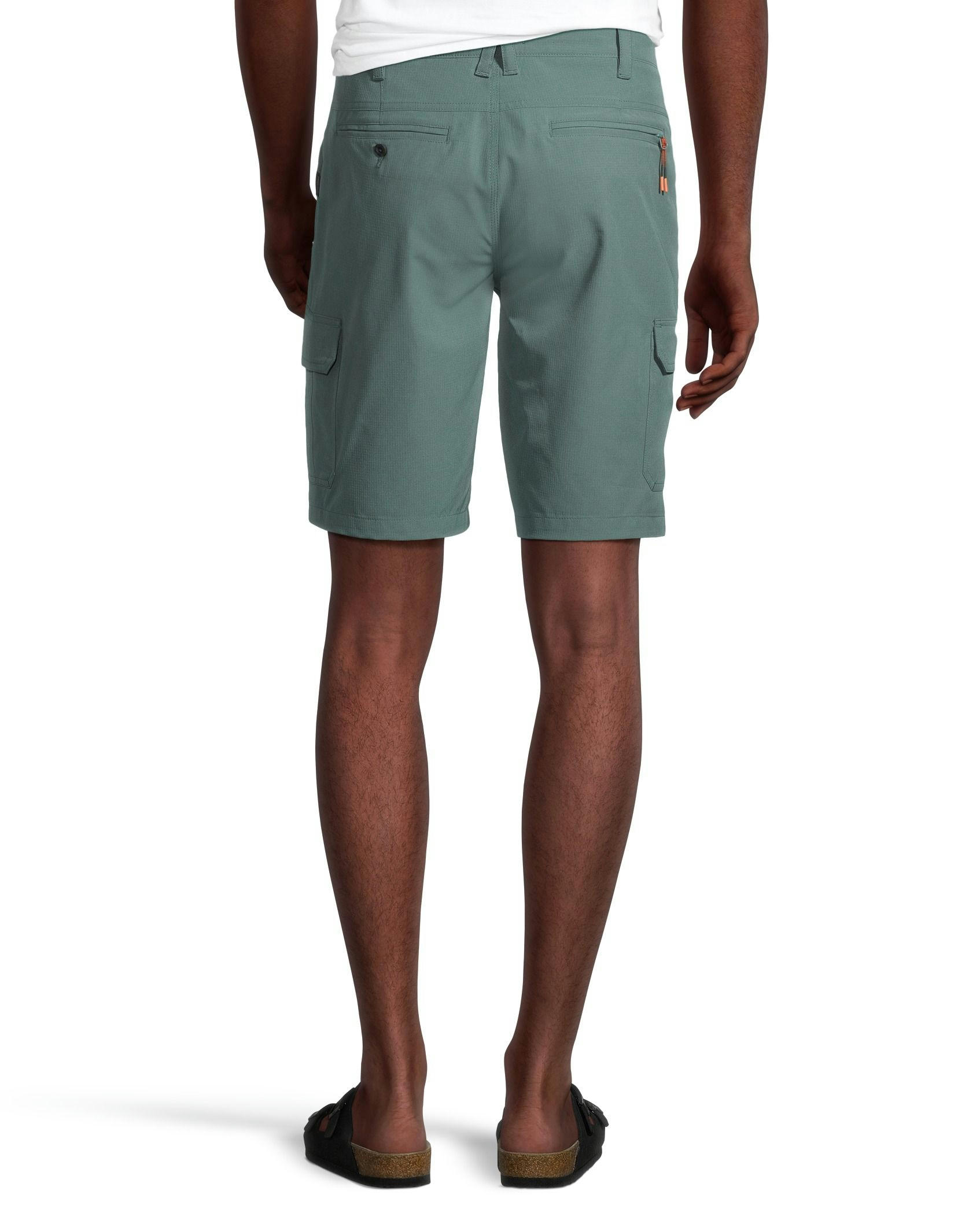 Farwest Men's Stretch Ripstop Cargo Hybrid Shorts