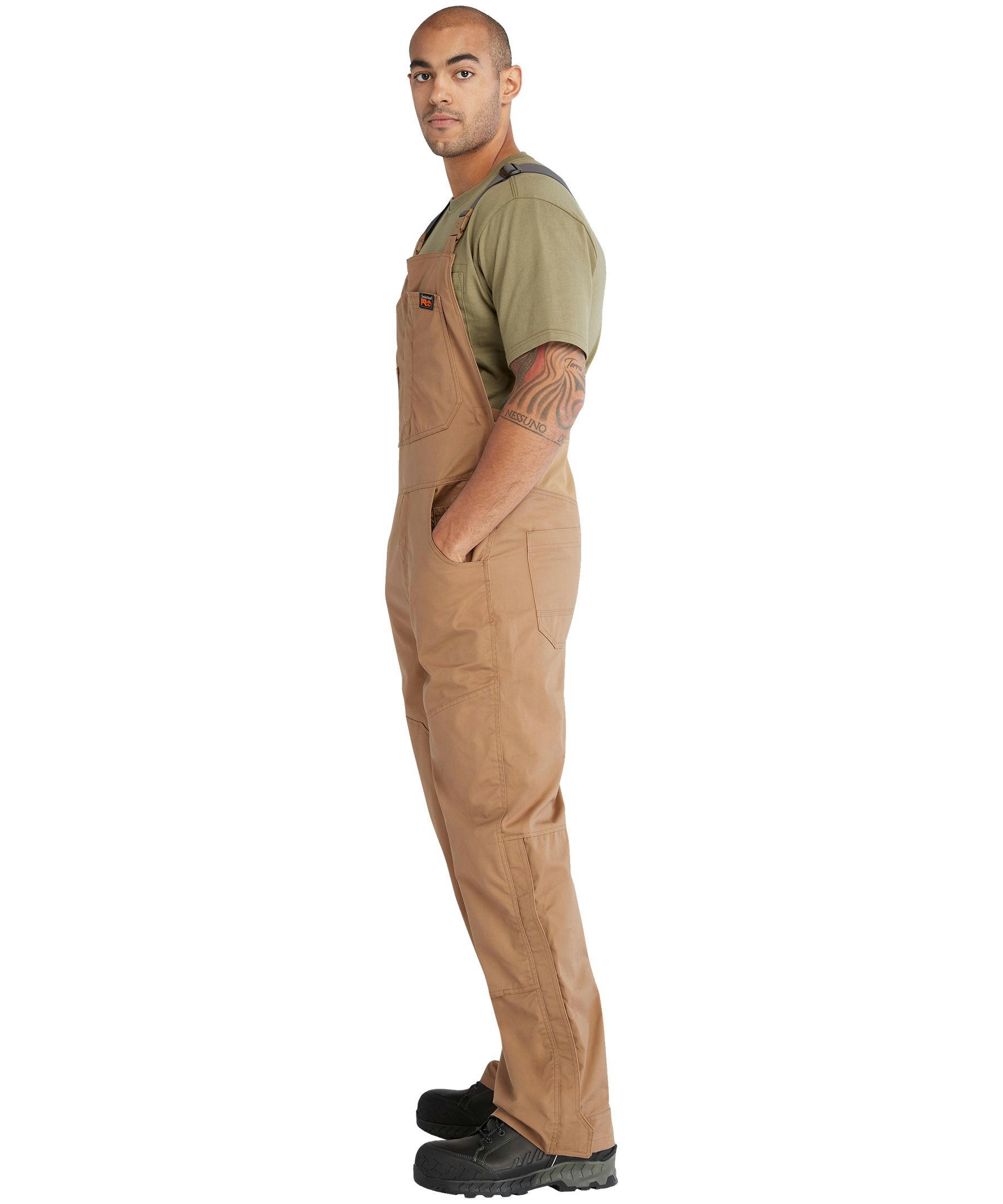 Timberland Men's Pro Morphix Duck Carpenter Bib Overalls
