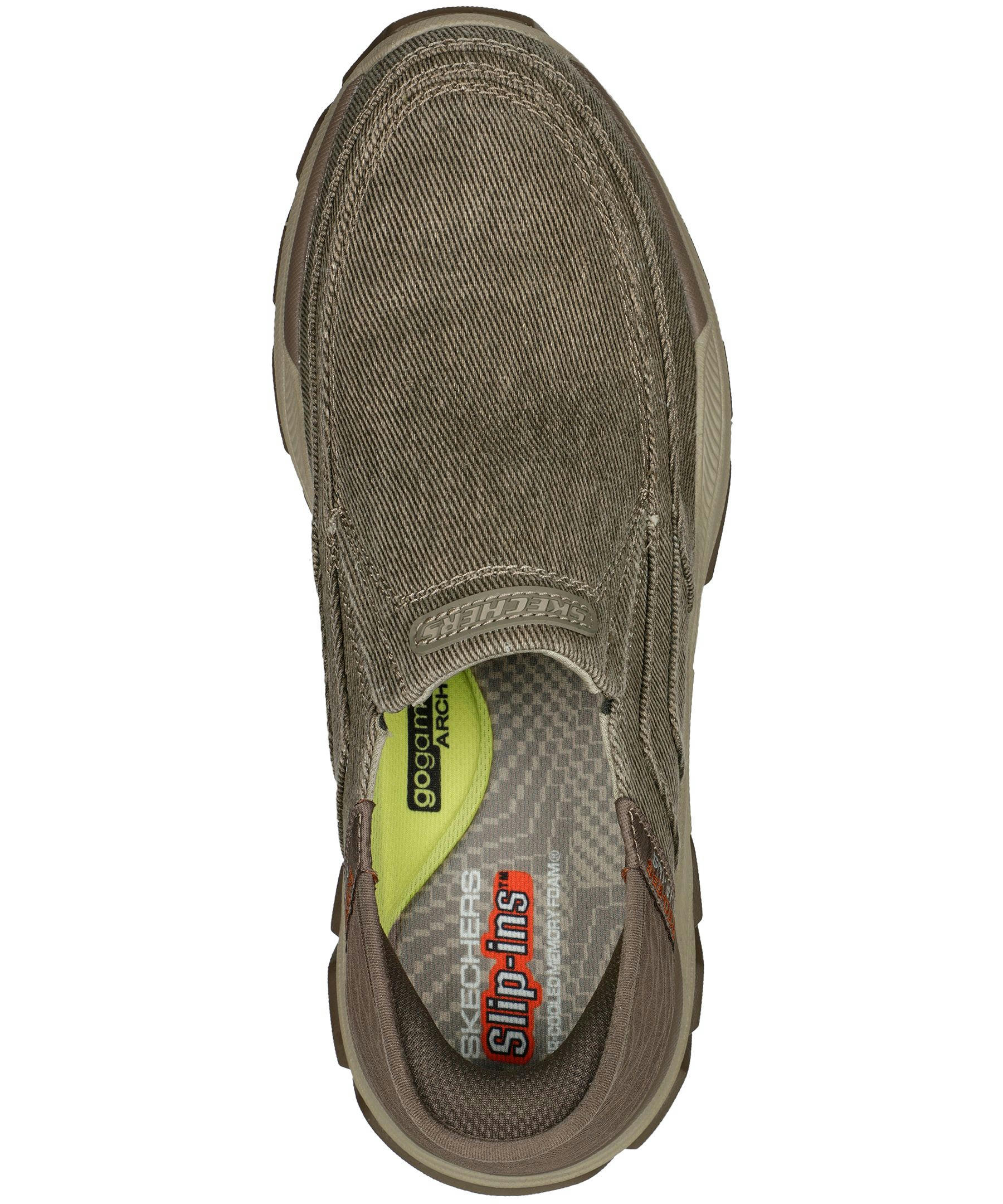 Skechers Men's Respected - Holmgren  Hands Free Slip-ins™ Relaxed Fit® Canvas Shoes