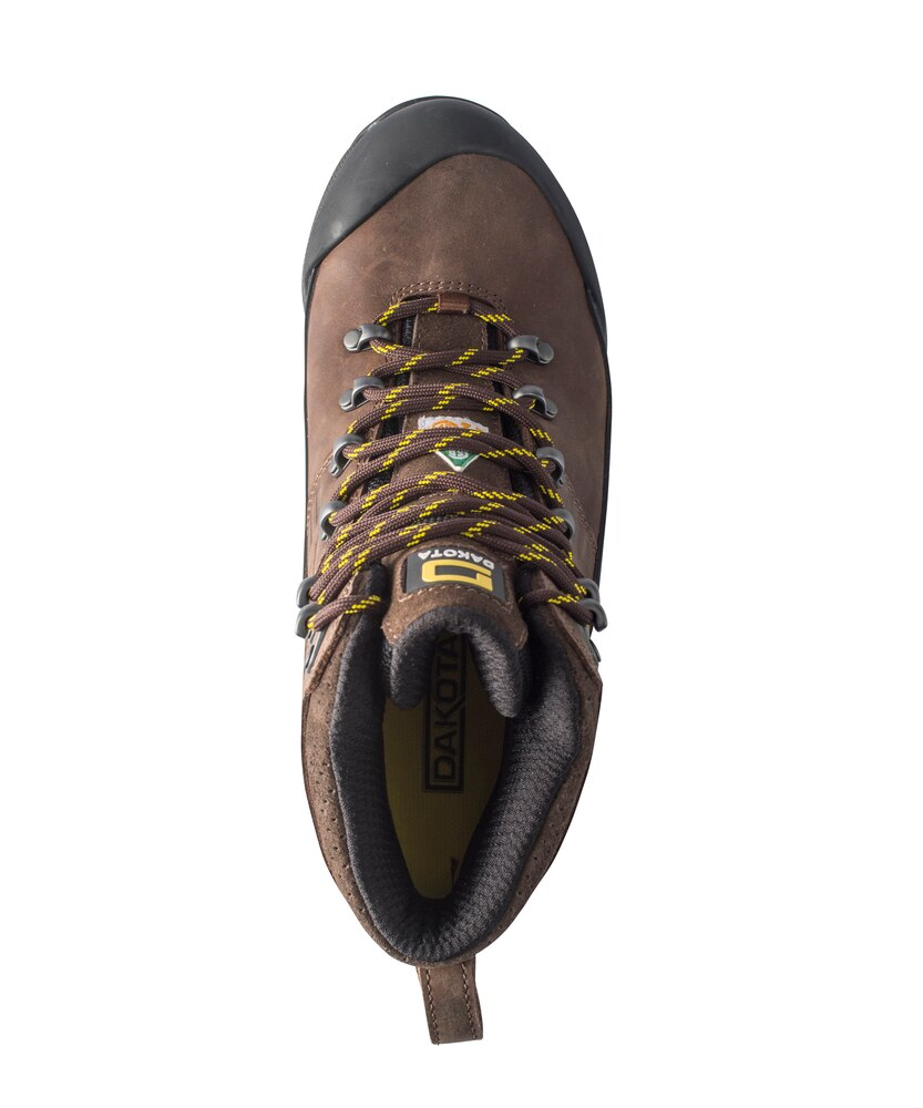 Dakota WorkPro Series Men's Steel Toe Composite Plate Waterproof Hyper-Dri 3 Work Boots - Dark Brown