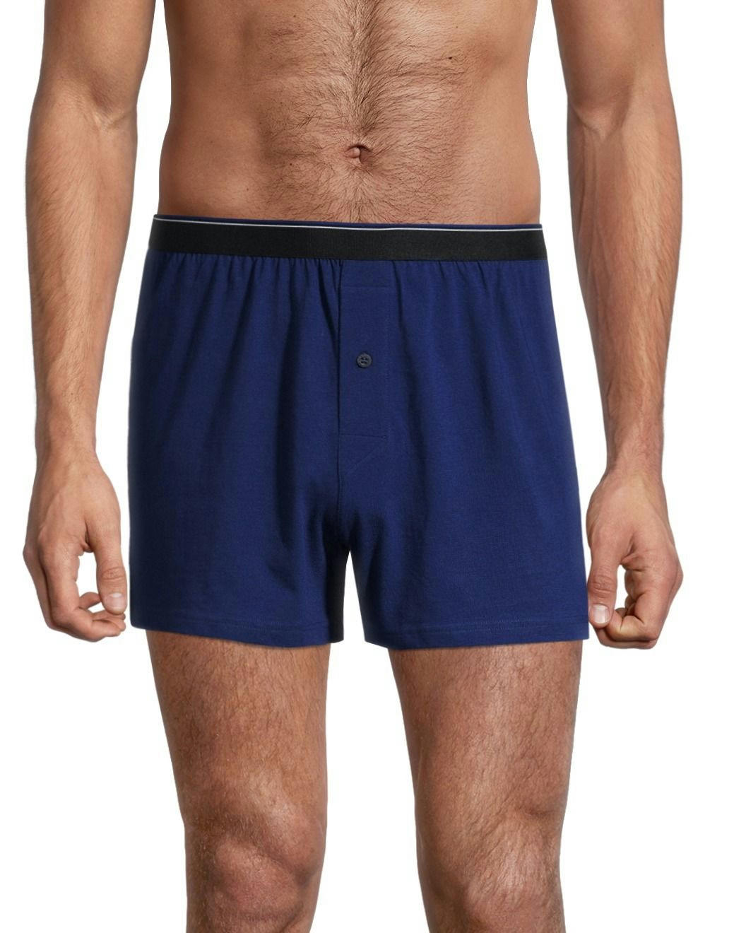 Denver Hayes Men's 2 Pack Yarn Dye Loose Fit Boxer Briefs