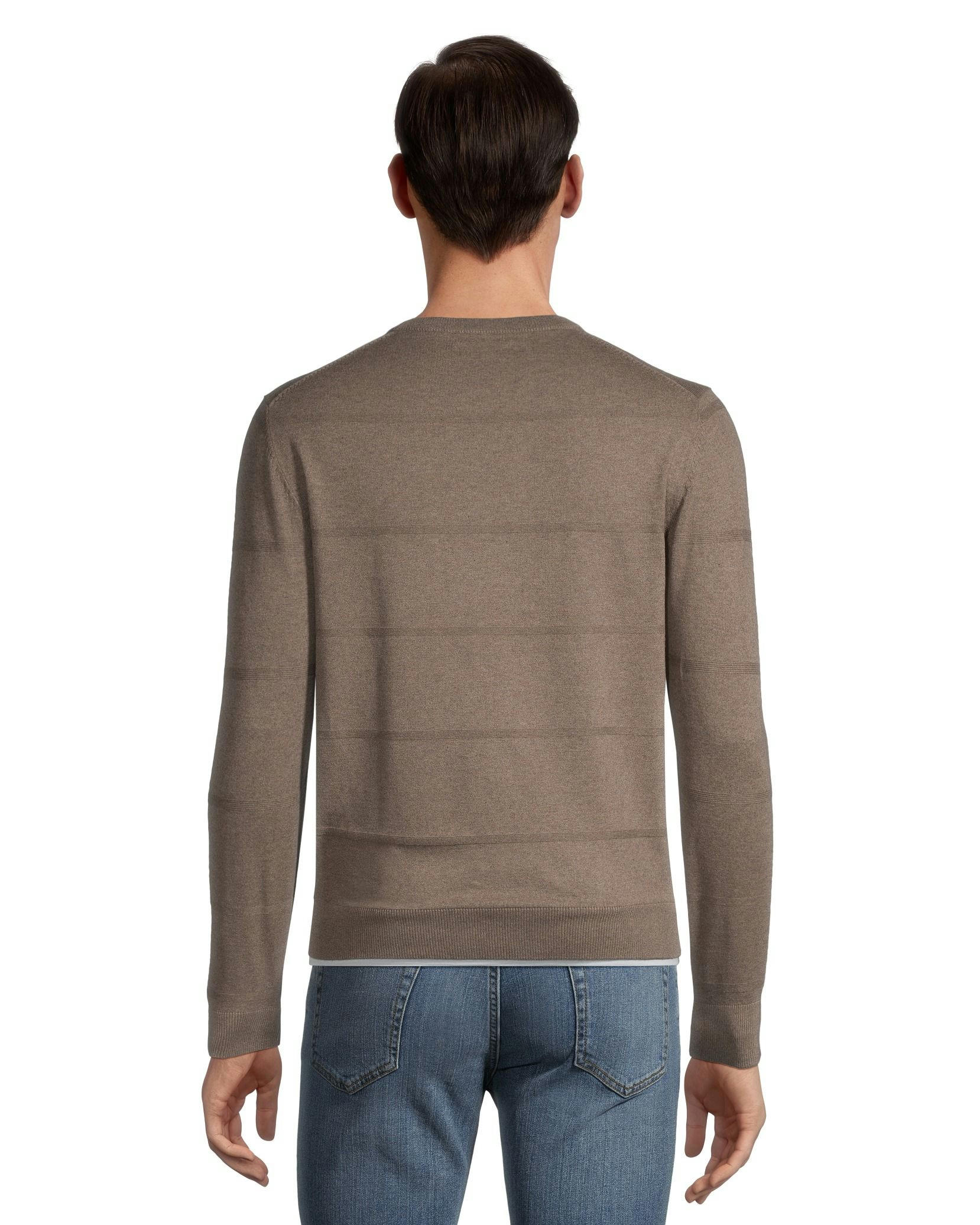 Denver Hayes Men's Soft Cotton Crewneck Sweater