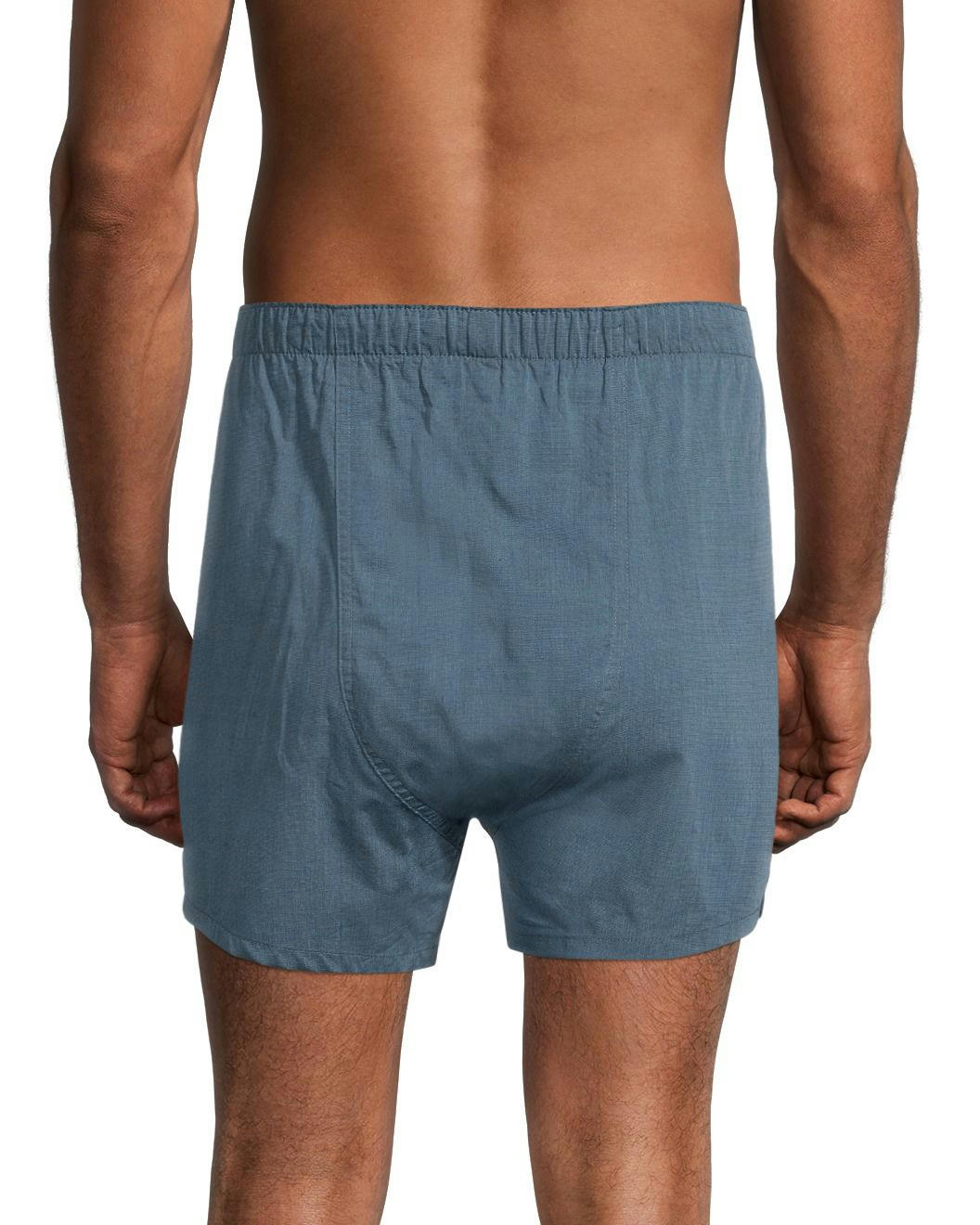 Denver Hayes Men's 2 Pack Woven Boxer