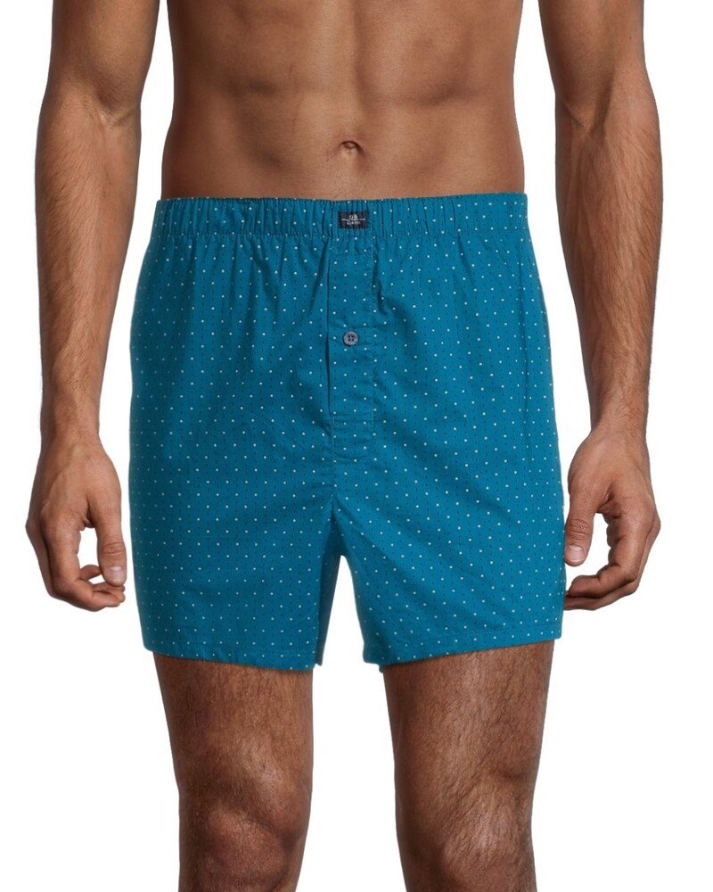 Denver Hayes Men's 2 Pack Woven Boxer