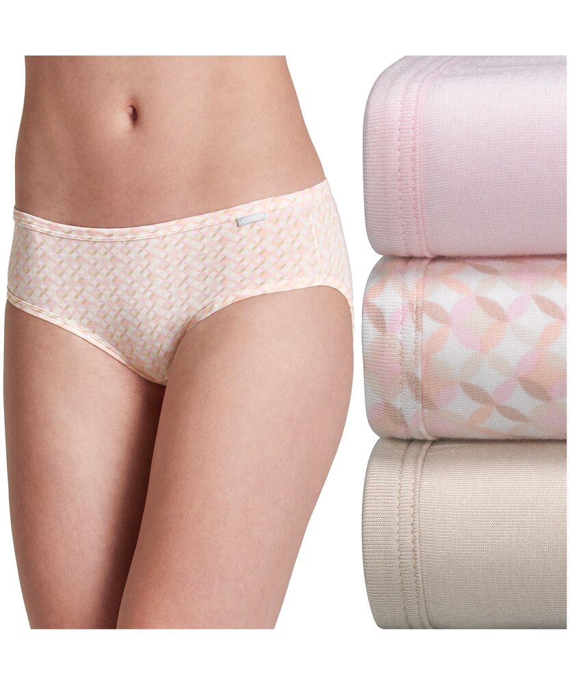 Jockey Women's 3 Pack Elance Supersoft Bikini Cut Underwear