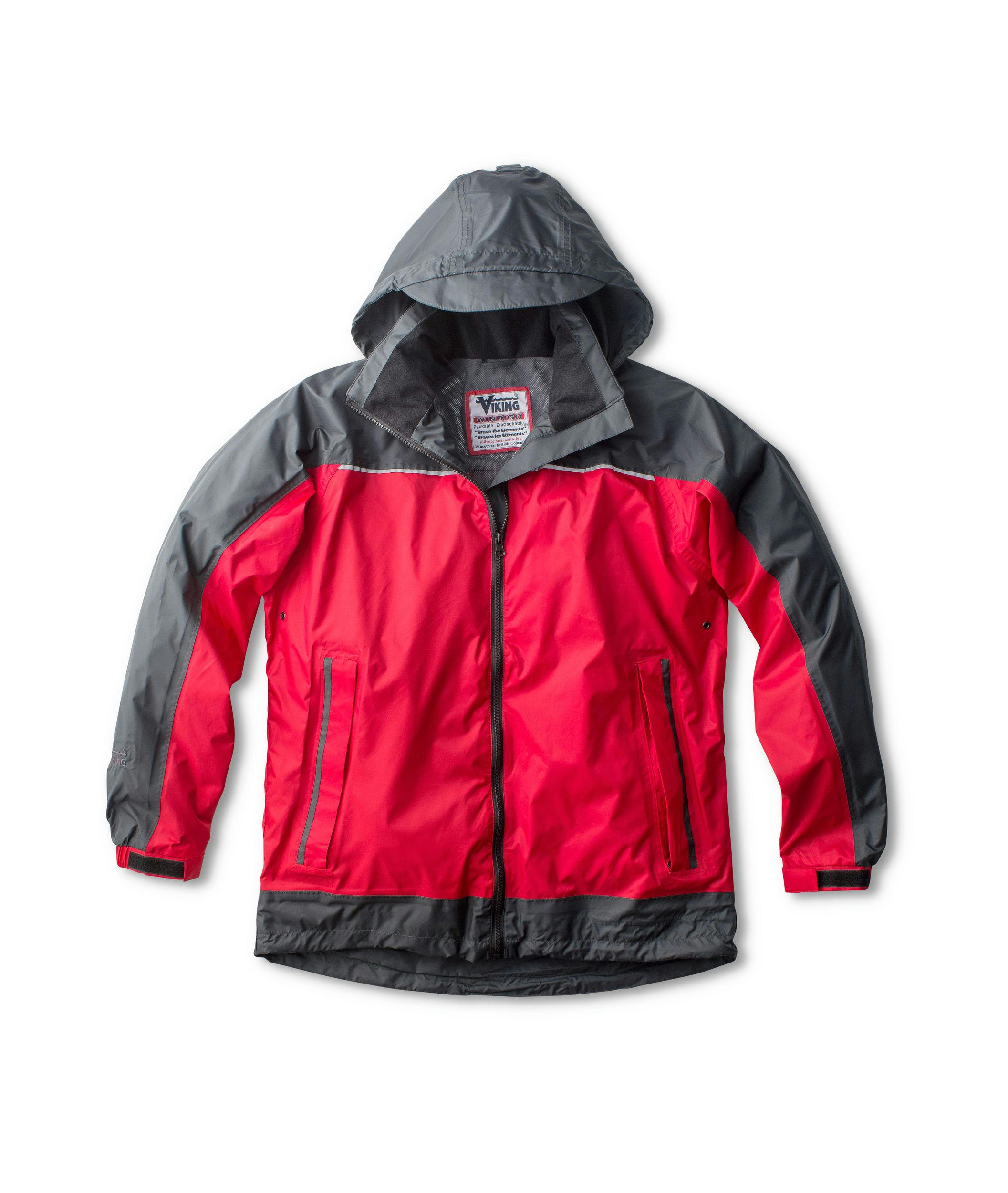 Viking Men's Windigo Waterproof and Windproof Packable Shell Rain Jacket