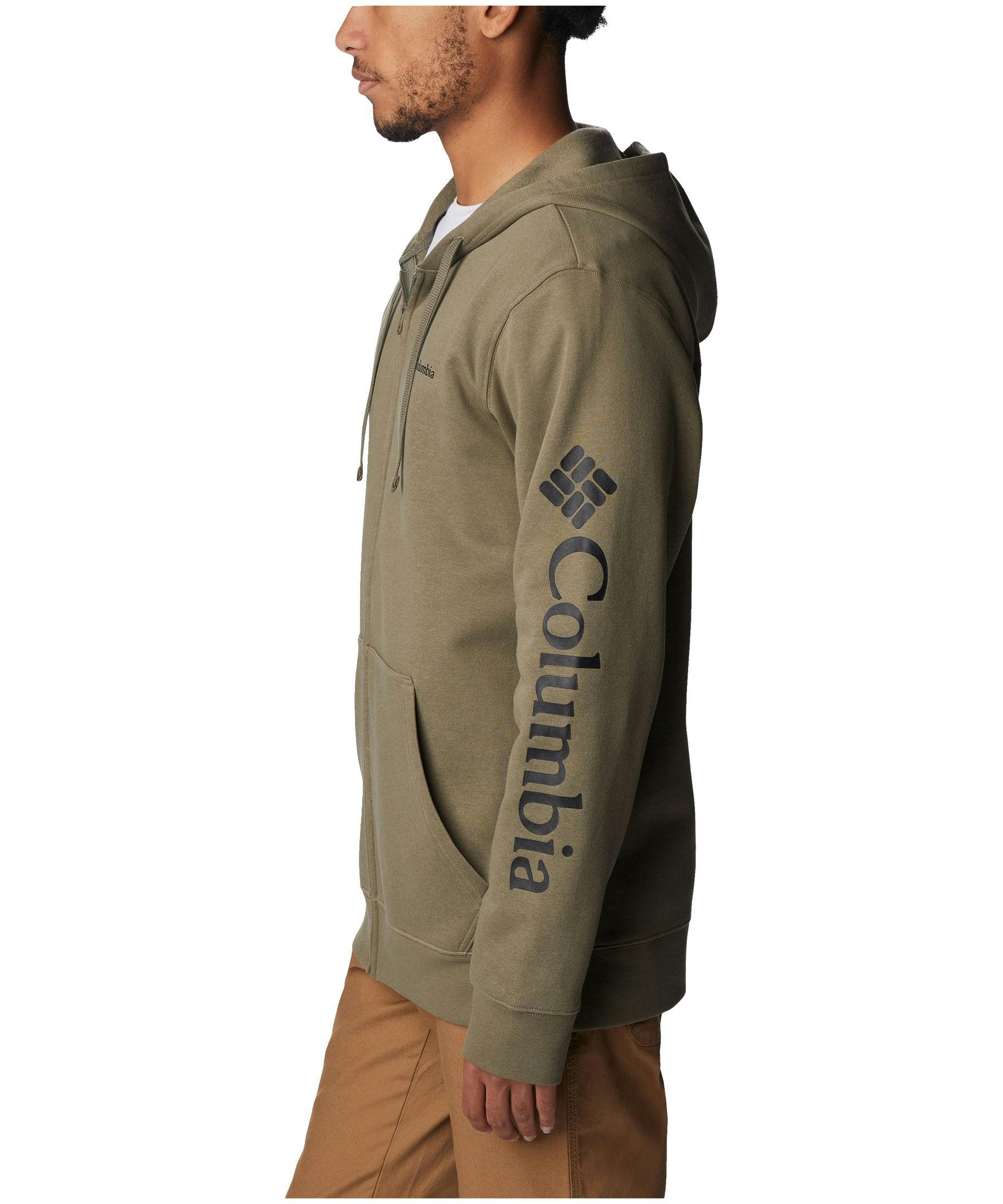 Columbia Men's Trek Full-Zip Split Kangaroo Pocket Hoodie