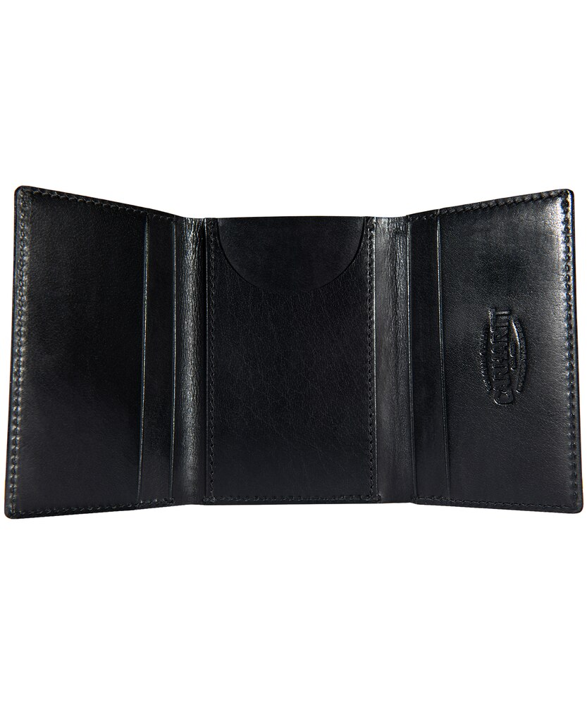Carhartt Men's Rough Cut Trifold Wallet - Black