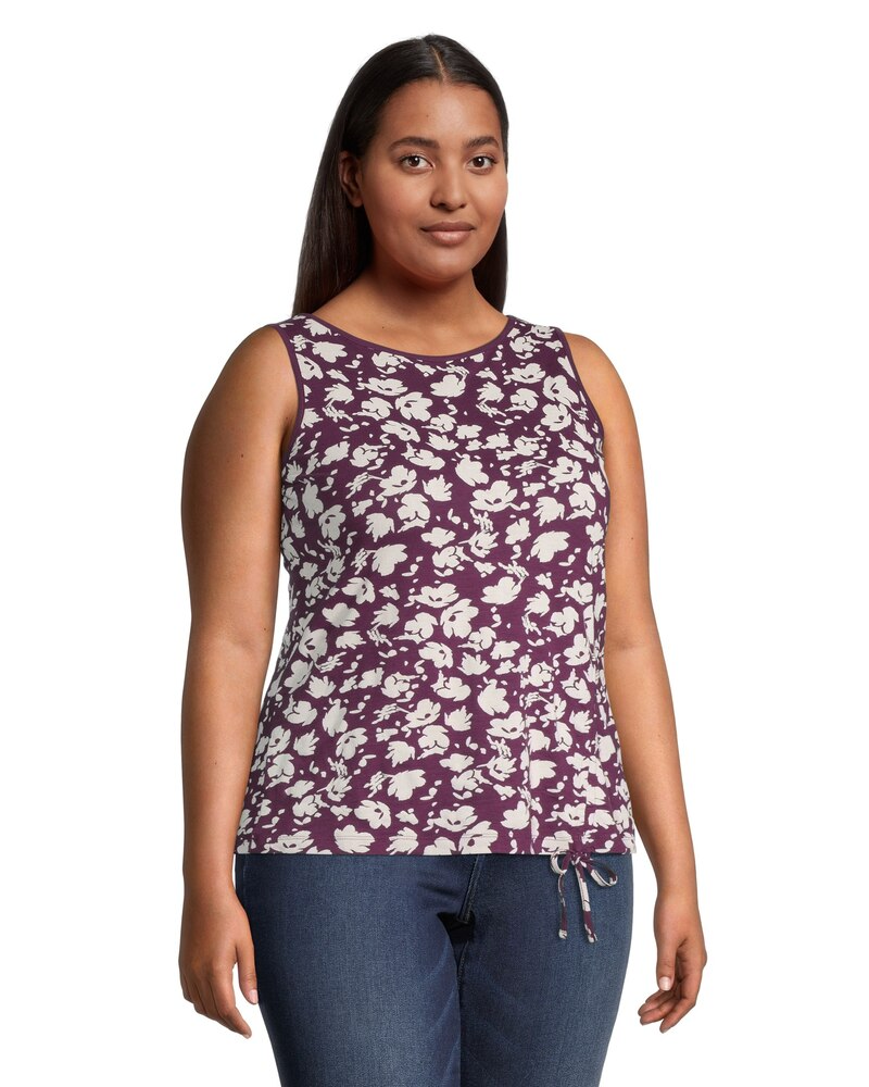 Women's Ruched Drawcord Tank