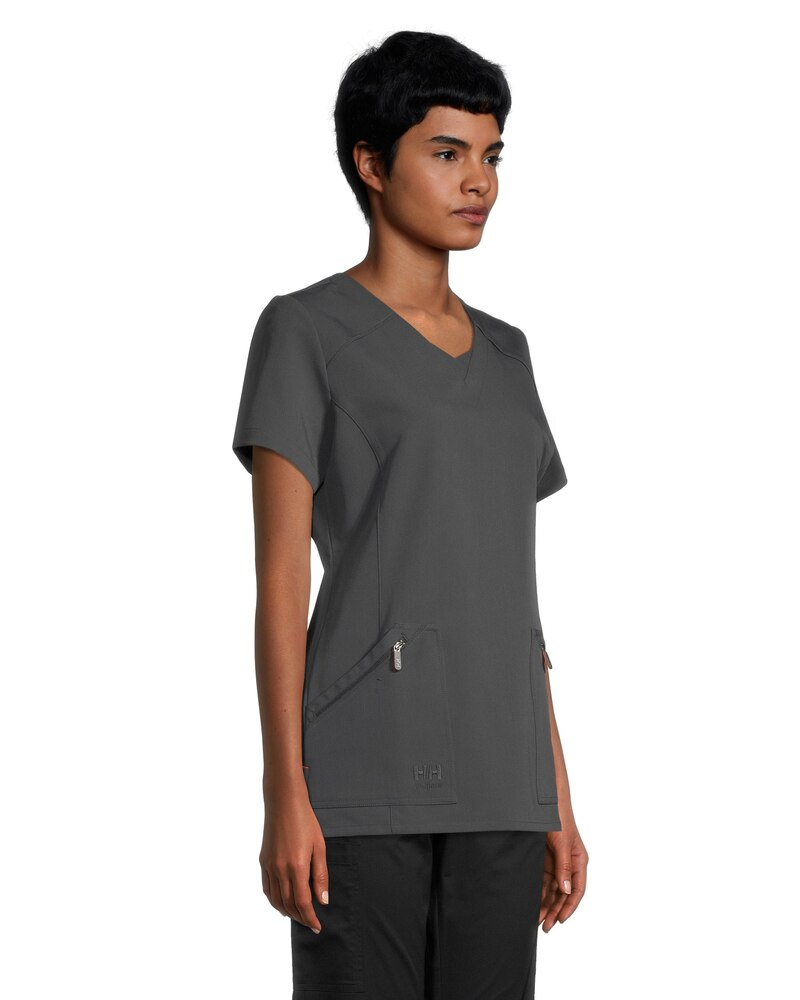 Helly Hansen Workwear Women's Fooler V-Neck Back Pleat Scrub Top