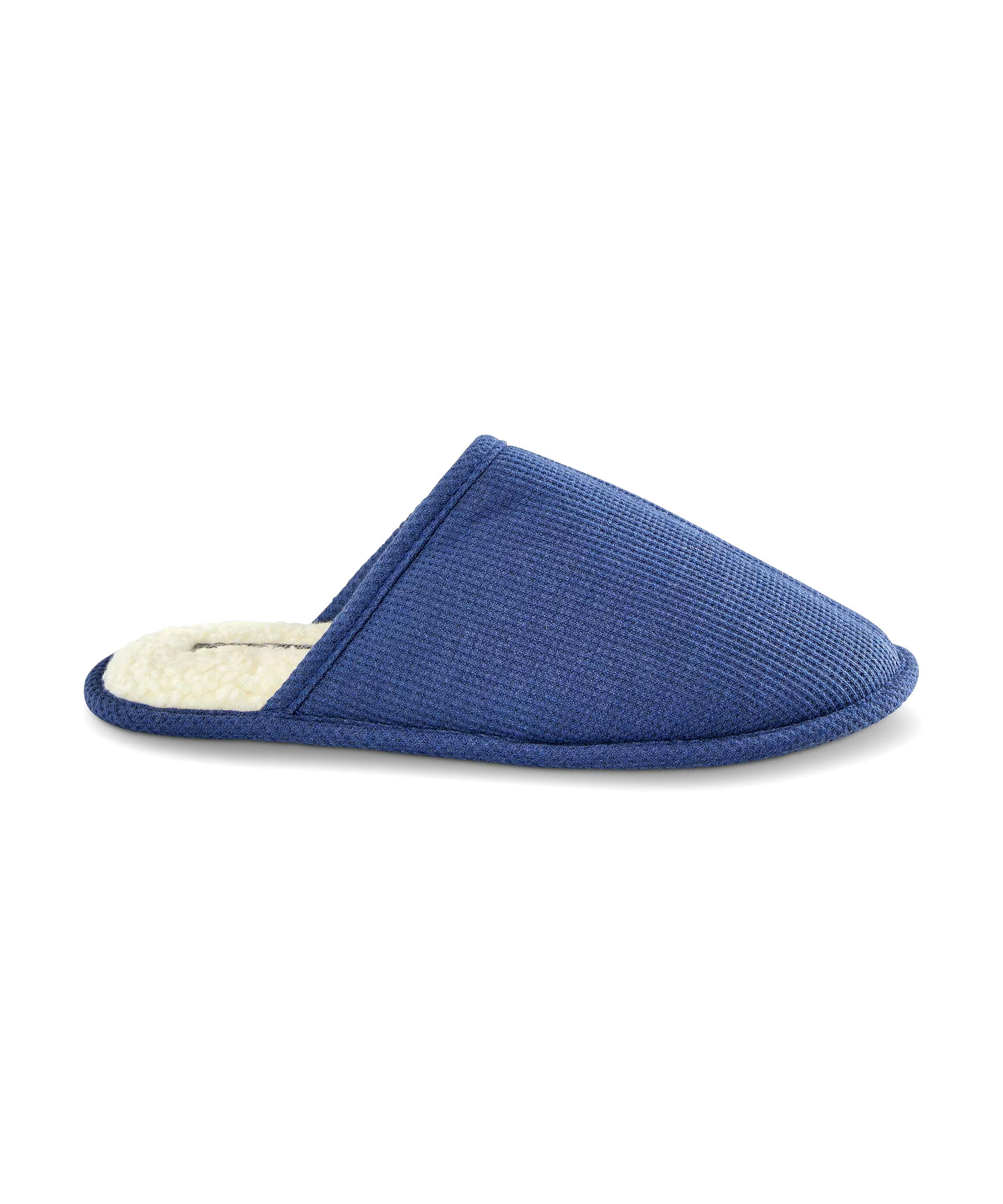 WindRiver Men's Woven Memory Foam Scuff Slipper