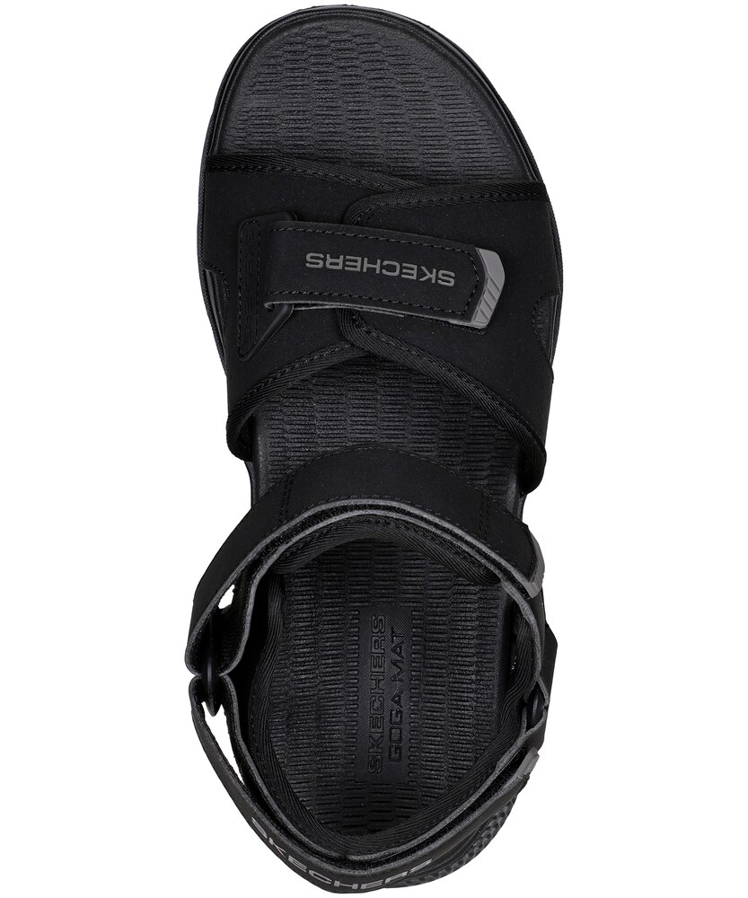 Skechers Men's GO Consistent 3-Strap Sandals - Black