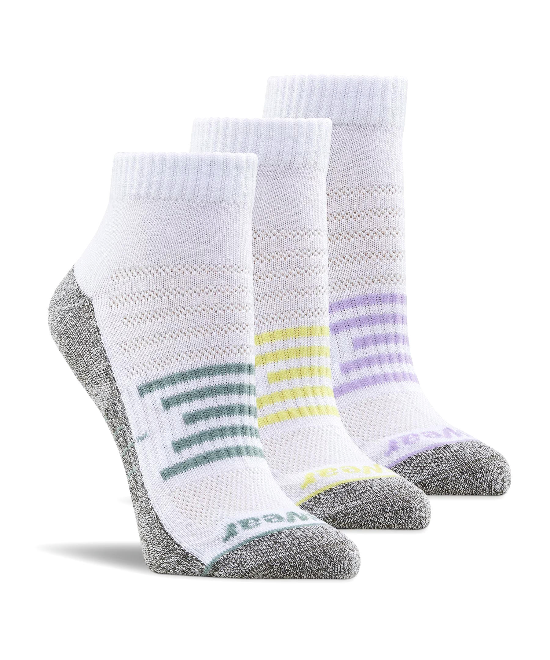 Shambhala Women's Dri-Wear Low Cut Socks, 3 Pack