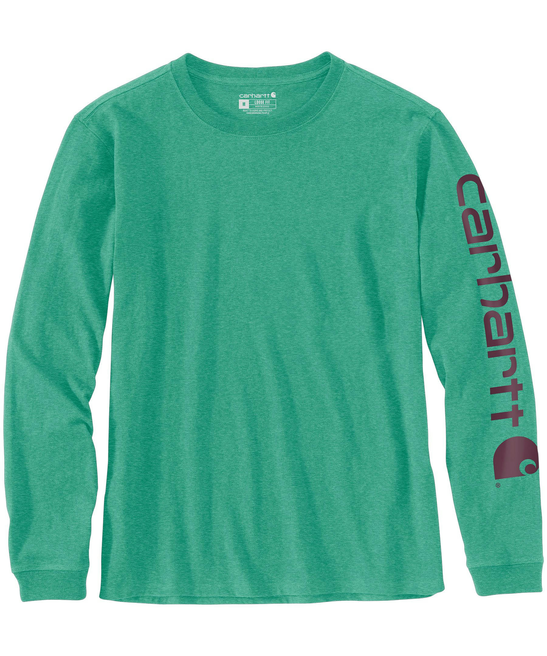 Carhartt Women's Sleeve Logo Graphic T Shirt