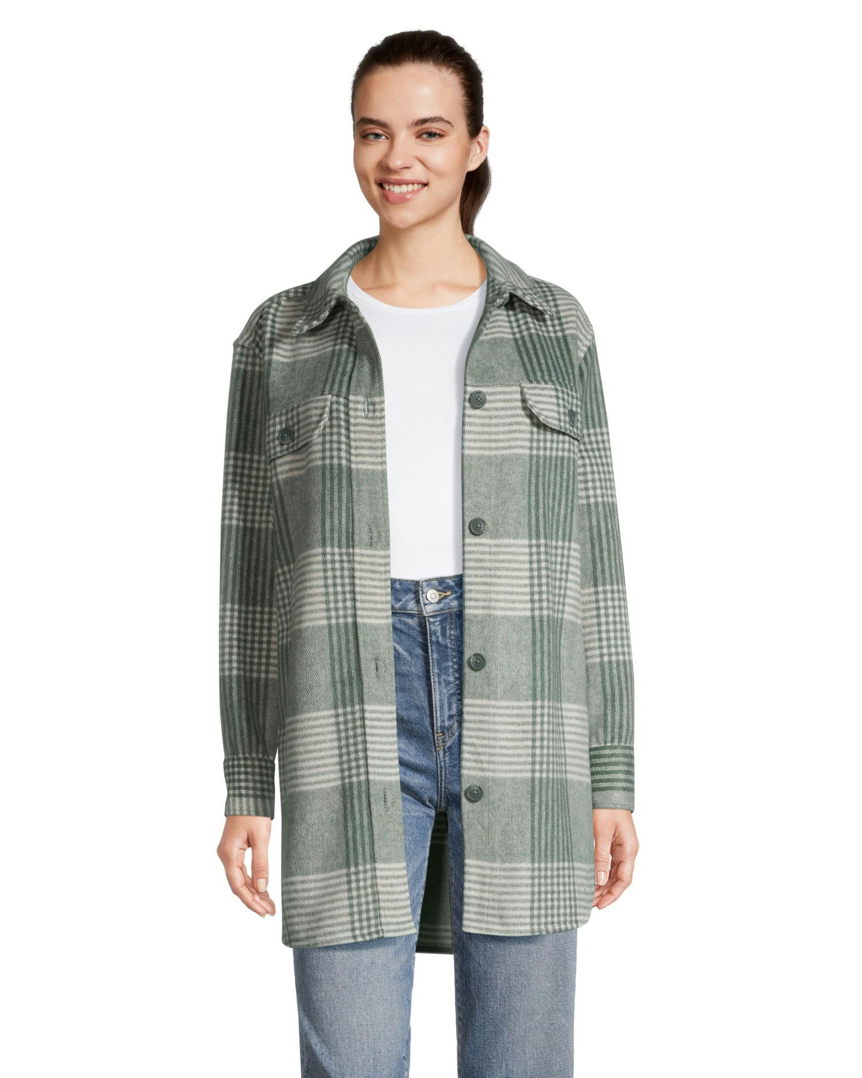 Denver Hayes Women's Relaxed Fit Long Shacket
