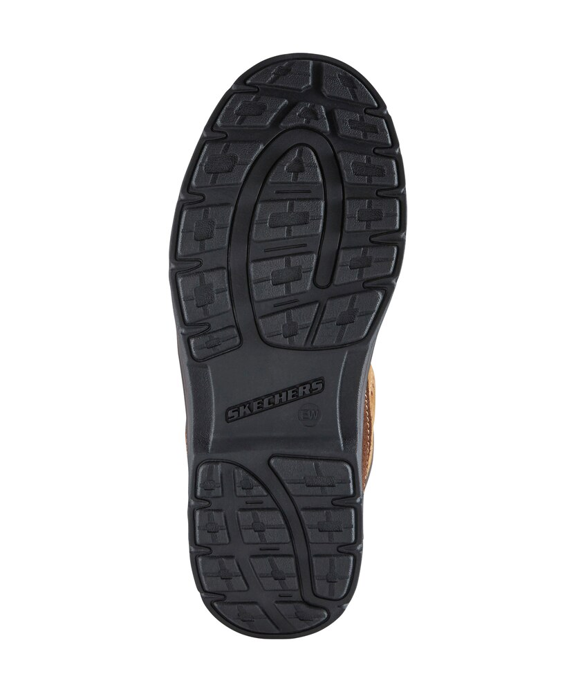 Skechers Men's Segment Melego Mocc Waterproof Boots Brown - Wide