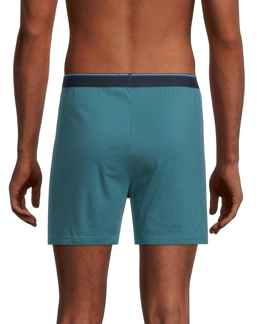 Denver Hayes Men's 2 Pack Yarn Dye Loose Fit Boxer Briefs