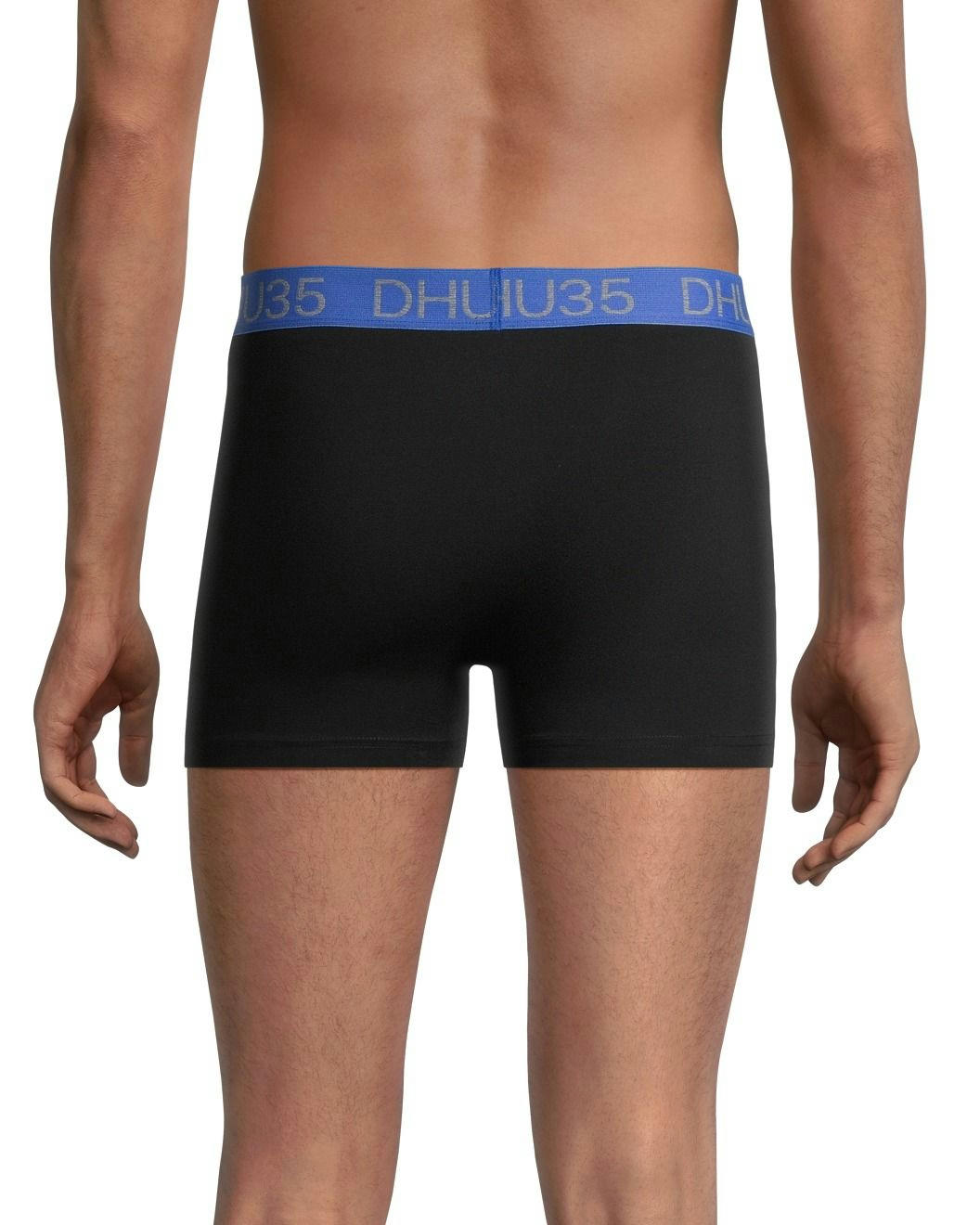 Denver Hayes Men's 3 Pack Fashion Stretch Cotton Trunk Briefs