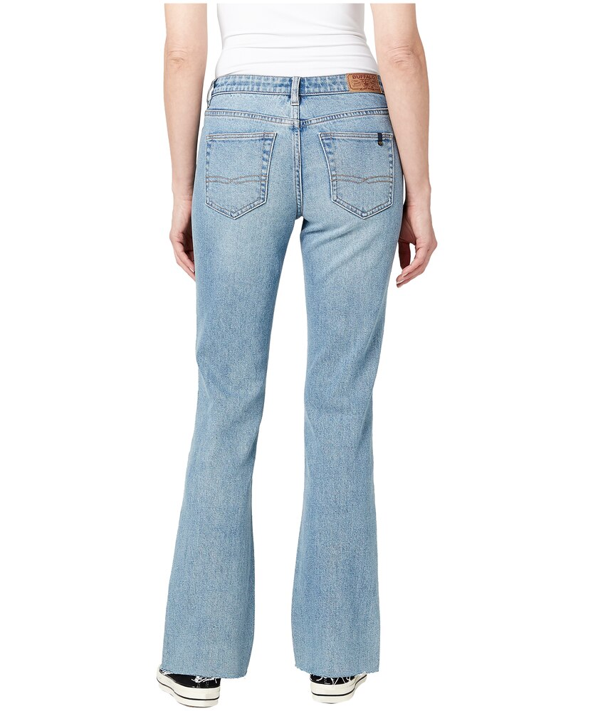 Buffalo Women's Queen Mid Rise Bootcut Jeans