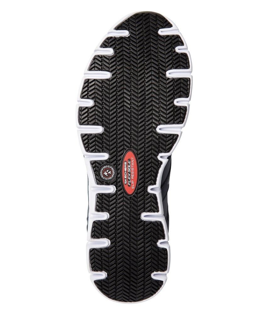 Skechers Work Men's Aluminum Toe Steel Plate SD Slip Resistant Athletic Shoes - Navy